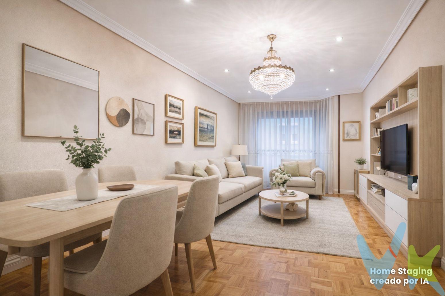 Hay pisos que destacan por metros y otros que lo hacen por ubicación, este lo hace por ambas cosas. Situada en Laviada, una zona consolidada y muy demandada de Gijón, permite acceder caminando al centro de la ciudad, a la Playa de Poniente, al casco antiguo y al puerto deportivo.La vivienda dispone de tres habitaciones, salón, cocina independiente, dos baños y una pequeña terraza, con una distribución funcional pensada para vivir con comodidad.El entorno dispone de todos los servicios, comercios, transporte público, colegios y zonas verdes, lo que lo convierte en una opción adecuada tanto como vivienda habitual como para inversión.Un piso bien situado, práctico y con mucho Gijón alrededor. Se informa a los interesados que el precio de venta indicado no comprende el Impuesto de Transmisiones Patrimoniales (ITP) ni los gastos asociados a la compraventa (notaría, registro de la propiedad y otros)