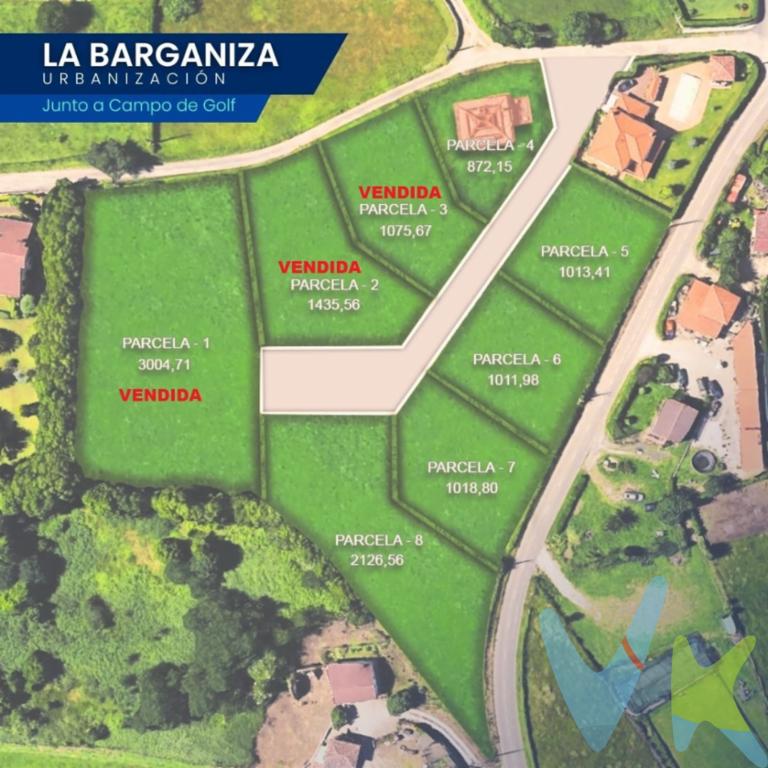 Lado Club de Golf en  La Barganiza, ofrecemos 7 Fincas Edificables dentro de Urbanización a la venta que no querrás dejar pasar. Con diferentes medidas y una edificabilidad del 0,35 para cada una de ellas, este terreno es la oportunidad perfecta para construir la casa de tus sueños.Hablamos de la Parcela 7 según Plano, dispone de 1018 metros El terreno está ubicado en una zona tranquila y residencial, ideal para disfrutar de la naturaleza y la tranquilidad. Además, cada  finca se entregara cerrada con malla simple y al estar dentro de Urbanización cerrada permite  privacidad y seguridad a sus futuros propietarios.Con paradas de bus cercanas, tendrás acceso fácil y rápido a todos los servicios y comodidades que ofrece la ciudad, sin renunciar a la paz y serenidad que proporciona vivir en una finca. La amplitud de la parcela así como su alta edificabilidad te permitirá diseñar y construir la casa que siempre has deseado, sin limitaciones ni restricciones.No dejes pasar esta oportunidad única de adquirir una finca edificable en La Barganiza. Visitar este terreno es enamorarse al instante de sus posibilidades y potencialidades IDEAL para crear tu Hogar o como InversiónY lo mejor de todo es su magnifico precio  Agenda una visita y déjate cautivar por su encanto.IVA e Impuestos no están incluidos en el precio