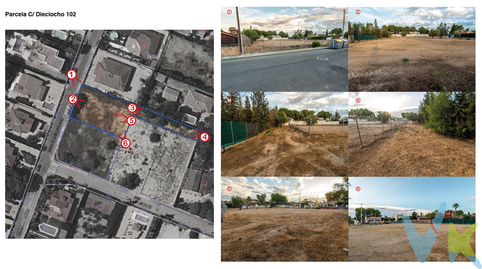Crea el hogar que siempre has soñado en esta exclusiva parcela en Urbanización Los Conejos! 1.046 m² para construir tu chalet ideal. Excelente oportunidad para adquirir una magnífica parcela urbana en una de las mejores zonas de la urbanización Los Conejos. Un terreno amplio, llano y con excelentes posibilidades de diseño para edificar una residencia unifamiliar a tu medida. Especificaciones urbanísticas.  Superficie de la parcela: 1.046 m².  Edificabilidad permitida: 260 m² de techo.  Alturas permitidas: Hasta 2 plantas (Baja + 1ª Planta).  Uso: Residencial unifamiliar independiente. Puntos fuertes de la propiedad.  Espacio y privacidad: Superficie ideal para diseñar un amplio jardín, zona de piscina, porche y áreas de ocio al aire libre.  Flexibilidad de proyecto: Sus 260 m² edificables distribuidos en hasta 2 alturas permiten acomodar cómodamente un programa de vivienda de 4 o 5 dormitorios con garaje y zonas comunes diáfanas.  Entorno: Entorno residencial tranquilo, rodeado de naturaleza y con excelente conexión hacia los principales accesos y servicios de la zona. ¡Ideal para particulares que buscan hacerse su propia casa o para inversores! Solicita más información o concerta una visita al terreno sin compromiso. 🔑 Comercialización en multidifusión. Por mandato expreso del propietario, este inmueble se comercializa en multiexclusiva, lo que garantiza un acceso completo a la información, un servicio profesional y una gestión ordenada, sin interferencias de terceros. Si eres agente inmobiliario y tienes un cliente interesado, estaremos encantados de colaborar. Contáctanos sin compromiso. 🤝 Una compra tranquila y bien acompañada. Al contactar directamente con nosotros, evitarás molestias innecesarias a la propiedad. Nos encargamos de toda la intermediación, facilitándote la documentación, la información necesaria y un trato cercano, claro y sin complicaciones. Te informaremos con total transparencia de todos los aspectos de la compra, incluidos gastos y honorarios de agencia para que tomes decisiones con calma y seguridad. Nuestra forma de trabajar se basa en algo muy sencillo:. Calma → la tranquilidad de comprar tu vivienda con acompañamiento profesional en todo el proceso con nosotros. ℹ️ Información legal. La descripción del inmueble y las imágenes publicadas tienen carácter meramente informativo y no contractual. El precio ha sido fijado por la propiedad y podría sufrir variaciones hasta su formalización en contrato de compraventa. 💰 Gastos de la compra. Impuestos (ITP). Con bonificación: 3 %. Sin bonificación: 7,75 %. Notaría y Registro: aprox. 1.000 €. Honorarios de agencia: 3 % + IVA, con un mínimo de 3.000 € + IVA (No incluidos en el precio de venta). 