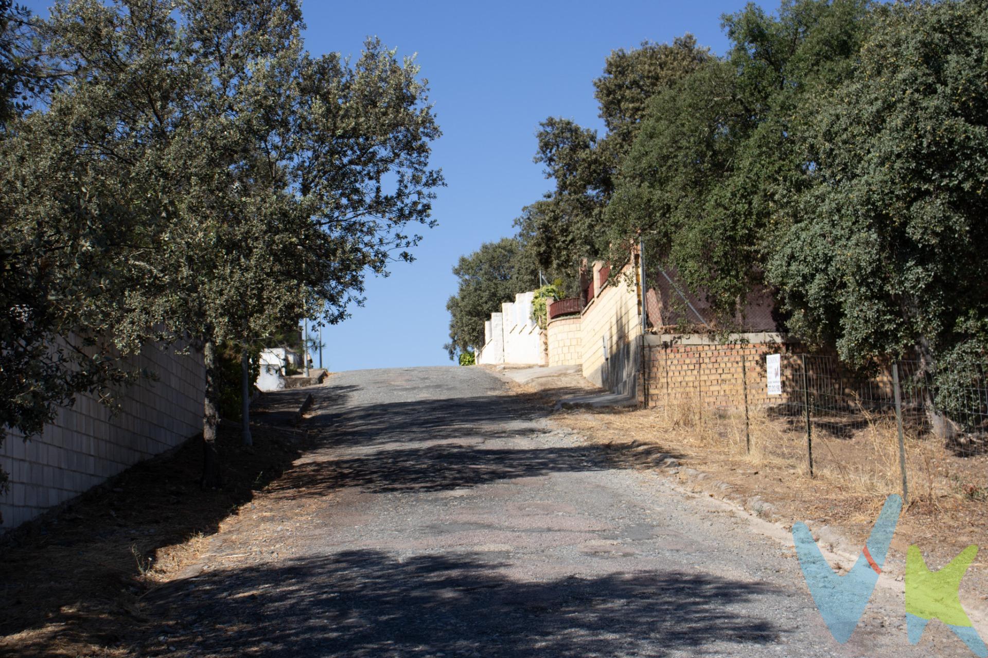 Magnifico chalet independiente construido en suelo urbano en plena sierra norte de Sevilla a los lagos del Serrano, fase 1.  La parcela tiene una superficie de 1034 m2 con una casa de 113m2, la cual consta de 2 amplias habitaciones, salón con vistas al porche y chimenea con cassette, cocina americana abierta al salón y baño completo. .  En la parte exterior contiguo a la casa dispone de  garaje cerrado de 22m2  y un gran porche en la parte delantera y pérgola en la parte trasera. Gran variedad de arboles frutales (naranjos, olivos, peral). . Informamos a nuestros clientes compradores que el precio de venta no incluye lo siguiente: Honorarios de la agencia inmobiliaria, Impuestos (I.T.P., I.V.A. o A.J.D., en su caso) ni otros gastos de la compraventa (gastos de Registro de la Propiedad, Notaría, Gestoría ni de posible Financiación). Documento D.I.A. a disposición del consumidor según Decreto 218/2005 Junta de Andalucía. 