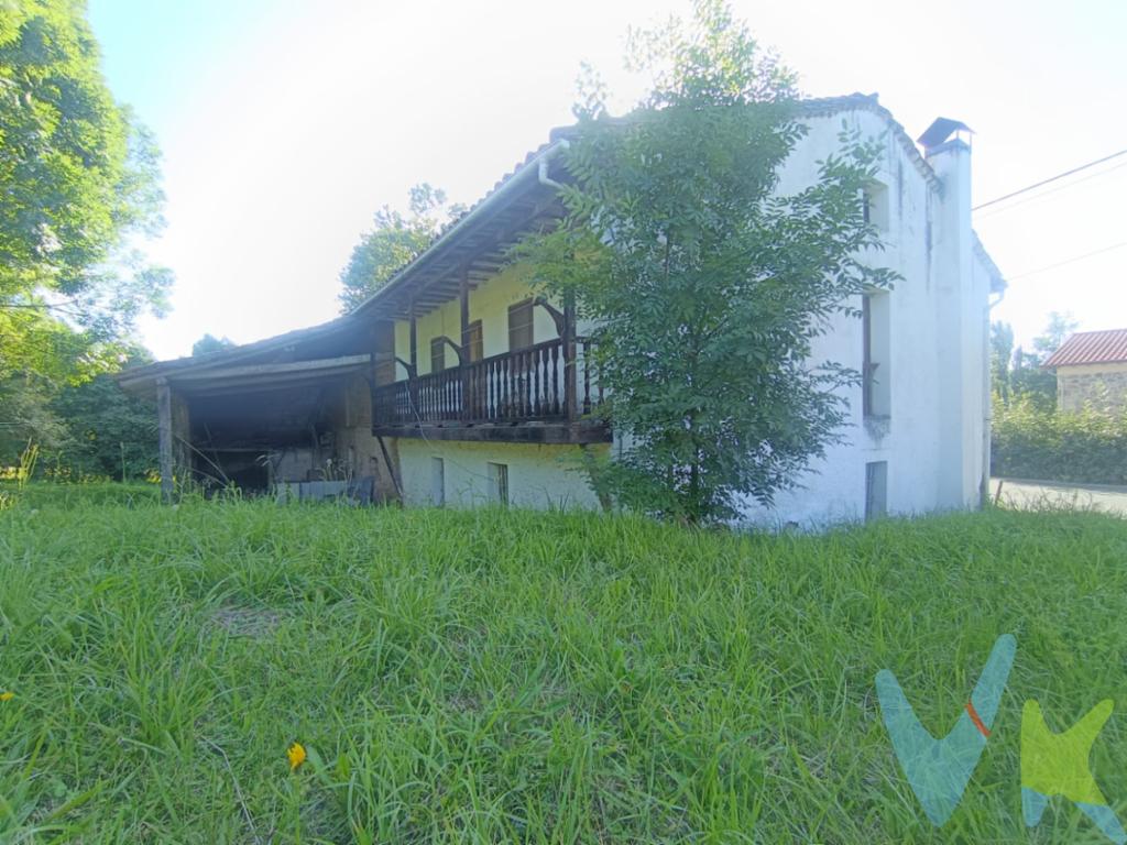 ¡¡CASA EN VENTA EN SOBARZO, PENAGOS!!Este inmueble, para reformar, con aproximadamente 400 metros útiles y unos 7.000m2 de jardín, se encuentra distribuida de la siguiente manera: la planta baja está completamente diáfana con diferentes ambientes para darle los usos que consideres, y un baño completo con bañera y ducha. La planta de arriba consta de cinco habitaciones y una bonita balconada. Es una maravillosa opción para diseñar tu hogar a tu medida, con espacios para una gran familia, para negocio rural o para cualquier otro proyecto que tengas en mente.Esta propiedad se encuentra en una amplia parcela que seguramente encantará a aquellos que valoran los espacios exteriores. La finca, completamente cerrada, asegura privacidad y seguridad, convirtiéndola en un refugio perfecto para disfrutar. Una de las grandes ventajas de esta propiedad es su ubicación estratégica, muy cerca de Sarón, con todos los servicios esenciales a su alcance, incluso con estación de autobuses.La oportunidad de poseer una casa en Sobarzo, con tales características de espacio y localización, es realmente excepcional. Visite este espléndido hogar y descubra todo lo que puede ofrecerle. Estamos seguros de que esta propiedad capturará su corazón de inmediato.Al comprador se le cobrará un 1,5% + IVA de  gastos de gestión.Los precios mostrados no incluyen impuestos, gastos de compraventa ni financiación.¡¡¡LLÁMANOS Y VEN A VISITARLA, TE ENCANTARÁ!!! 