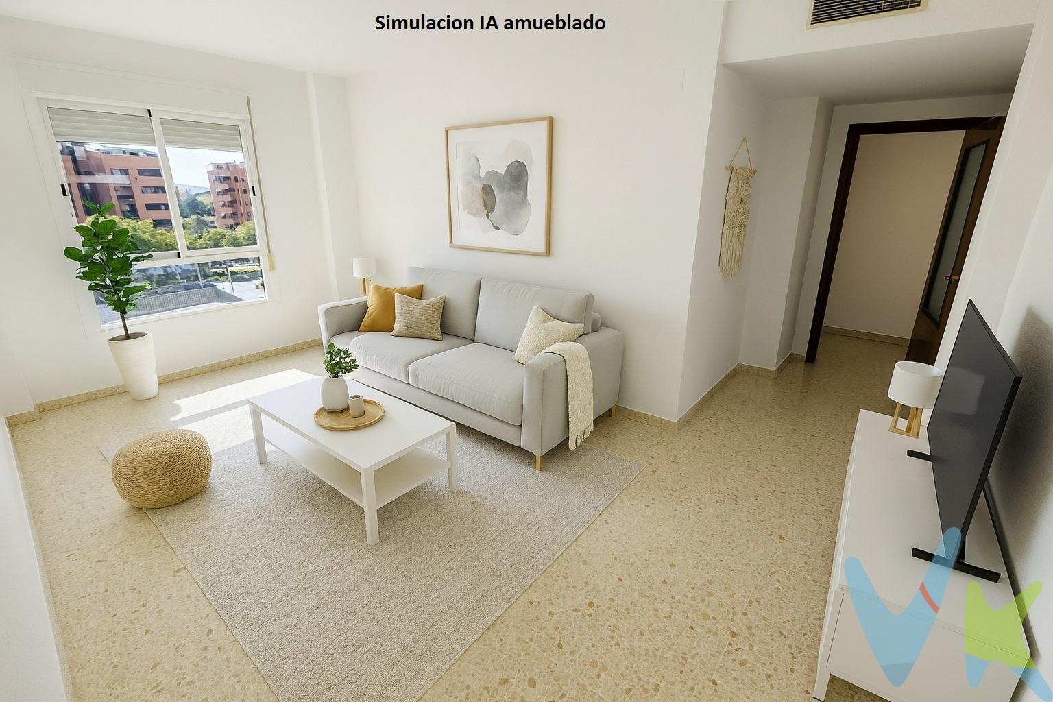 En exclusiva!!  . Vivienda de VPO, con 2 dormitorios y 1 baño, cochera, trastero y piscina (en curso). Características y calidades: . Piso de VPO, del año 2006, en una de las zonas más demandadas de nuestra ciudad, como es zona Noreña - Arroyo del Moro. Se encuentra en residencial cerrado que consta de varios portales y entradas de acceso, y cuenta con amplias zonas comunes ajardinadas y con proyecto pagado y en curso para construcción de piscina comunitaria. La vivienda, sin amueblar, consta de 68 metros cuadrados construidos, y tiene dos dormitorios, un baño, salón independiente y cocina sin amueblar. El inmueble es muy luminoso, dado que es una planta alta y en su totalidad es totalmente exterior. La vivienda cuenta con una amplia plaza de garaje y un trastero. En lo que respecta, a las calidades, destacamos: Edificio con ascensor y adaptado a personas con movilidad reducida, suelo de terrazo, cierres de aluminio blanco, climatización mediante maquina centralizada frio/calor y por conductos, la cocina, así como el resto del piso se encuentra y se venden sin amueblar. . Zona:  . Excelente ubicación de la vivienda, barrio de Noreña, junto a la ronda de circunvalación, y a escasos 10/15 minutos caminando de estación central de bus y tren de Córdoba. Zona rodeada de los principales servicios necesarios para tu dia a dia: Supermercados, colegios, guarderías, farmacias, Centro de salud, bares/restaurantes, etc etc . Otros datos de interés: . Vivienda de Protección Oficial, con lo que los compradores de la misma deben cumplir los requisitos necesarios para poder optar a su compra (consultar en caso de duda). La piscina de la urbanización está aprobada, y ya pagada, pendiente sólo de la realización de las obras de la misma. EL reportaje fotográfico del inmueble publicitado contiene imágenes con simulación fotográfica IA del inmueble con algunas estancias amuebladas y decoradas. INFORMACIÓN RELEVANTE. Para cumplir con la normativa vigente tenemos a disposición del cliente el Documento Informativo Abreviado (DIA) así como la información mínima solicitada en el artículo 31 de la Ley 12/2023, de 24 de mayo, por el Derecho a la Vivienda. Los precios indicados no tienen caducidad, pero pueden ser alterados sin previo aviso. En caso de venta, el precio corresponde únicamente al inmueble. Los gastos de la compraventa serán según ley (Notaría, Registro de la Propiedad e Impuestos) y no están incluidos en el precio del inmueble reflejado, al igual que no están incluidos los honorarios de la Agencia Inmobiliaria. FINANCIACIÓN: Si lo desea, ponemos a su disposición un estudio profesional previo, gratuito y personalizado de financiación para la compra del inmueble.