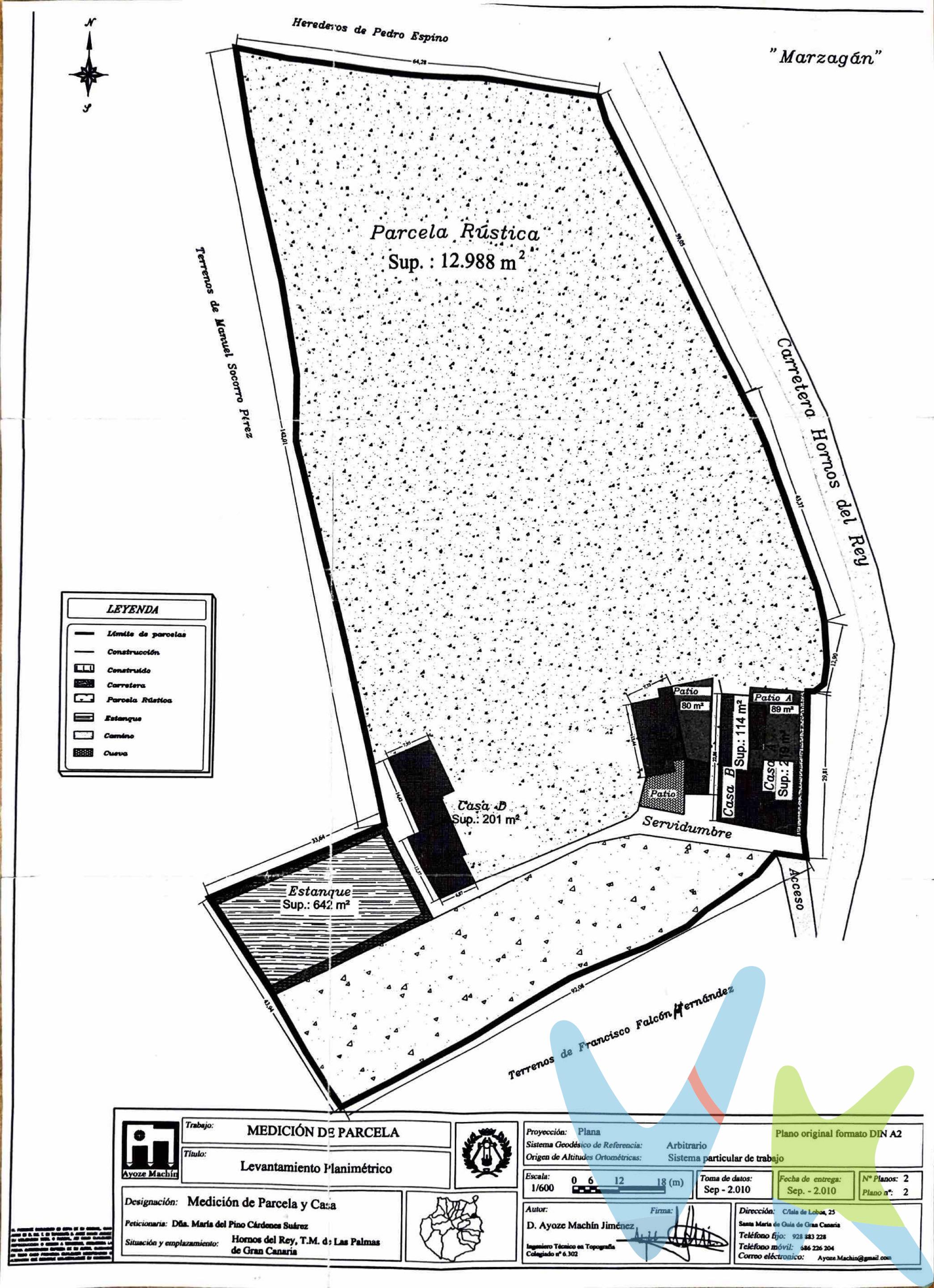 En el corazón de Marzagán (Las Palmas de Gran Canaria) se encuentra esta finca única de 13.000 m², una propiedad con un enorme potencial que no aparece todos los días en el mercado. Un espacio amplio, privado y lleno de posibilidades, donde la tranquilidad del entorno se combina con la cercanía a la ciudad. Dentro de la finca se ubican cuatro viviendas independientes, lo que la convierte en una opción ideal tanto para quienes buscan un gran hogar familiar como para quienes desean un proyecto con visión: vivir y rentabilizar, crear un espacio para varias generaciones o desarrollar una inversión con múltiples usos. Aquí, cada rincón invita a imaginar: zonas ajardinadas, áreas de descanso, cultivo, animales, eventos, o simplemente el placer de disfrutar de un terreno amplio en una ubicación estratégica, con acceso cómodo y buena conexión con Las Palmas. Una finca que ofrece algo difícil de encontrar hoy: espacio, privacidad y varias viviendas en una misma propiedad, en un enclave con encanto propio. Si buscas una propiedad especial, con alma y con futuro, esta puede ser la oportunidad que estabas esperando. Solicita más información y descubre todo lo que esta finca puede ofrecerte.