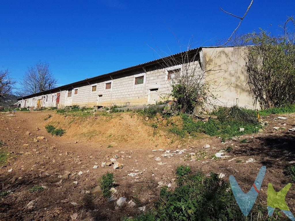 Nave ganadera de 975 m² en San Felices de Buelna.  La nave está construida sobre una finca rústica y dispone de una parcela de terreno alrededor de aproximadamente 2.500 m².  La finca tiene buenos accesos, está orientada hacia el sur, por donde linda con el rio y dispone de suministros activos de agua de red general y de suministro eléctrico. Su estructura es de hormigón con cubierta de planchas de uralita.  El entorno:.  La nave se encuentra en la zona conocida como Ocejos en el barrio de Posajo, muy cerca del polígono industrial de La Agüera, a aproximadamente 4 km de la conexión con la autovía A-67.  La calificación urbanística del suelo es parte rústico de especial protección agraria y parte rústico de especial protección de riberas.  Gastos de la transacción:.  El precio de venta no incluye impuestos ni gastos legales derivados de la compraventa. 