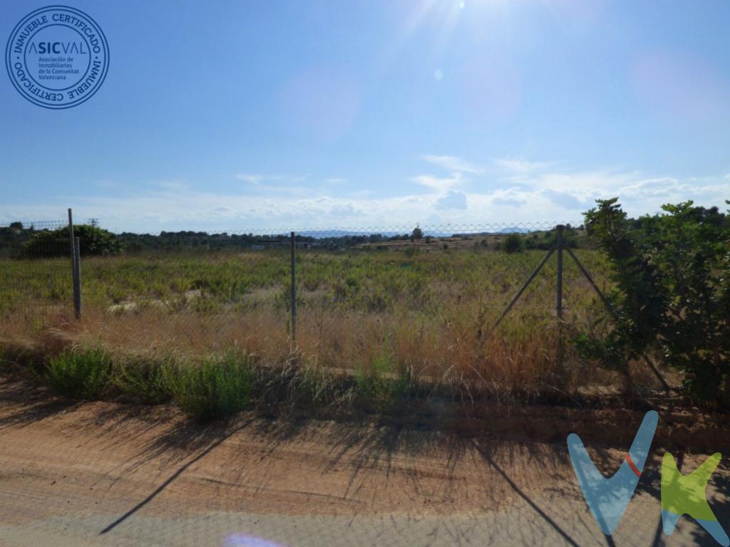 Se vende CAMPA para cultivo de 6.750 m2 dividida en dos fincas registrales, se encuentra completamente allanado. Con fácil acceso a la carretera de Montserrat. Frente a la gasolinera Repsol de Ventacabrera..Impuestos, gastos de compraventa, intermediación y financiación no incluidos.