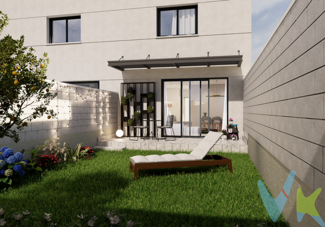 Esta vivienda unifamiliar, combina diseño, confort y naturaleza. Sus 150 m² construidos se sienten amplios, equilibrados y llenos de vida, mientras que su jardín privado de 50 m² se convierte en ese pequeño oasis donde desconectar será inevitable. La terraza, el garaje, las 3 habitaciones y cada detalle de su arquitectura están pensados para ofrecerte un día a día más cómodo, más fácil más tuyo. Y gracias a su eficiencia energética clase A, este hogar no solo cuida de ti, también cuida del planeta. Ubicada en una zona tranquila de Murchante, aquí encontrarás ese equilibrio perfecto entre privacidad, bienestar y calidad de vida. Un hogar que se siente antes incluso de vivirlo. Un hogar que promete. Y lo mejor está por venir. Imagina abrir la puerta de un hogar creado para ti. Un lugar donde la luz entra sin permiso, donde el silencio calma, donde cada rincón invita a quedarse. Así es la casa que pronto podrás llamar tuya en Murchante