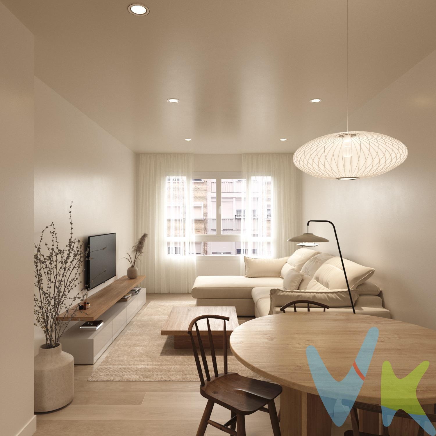 Se presenta este excepcional piso de 87m2, ubicado en la encantadora localidad de Villava, que se ofrece a la venta listo para entrar a vivir, solo tienes que llevar tus muebles. Este inmueble destaca por su distribución funcional y luminosa; cuenta con tres amplias habitaciones ideales para adaptarse a tus necesidades familiares o como espacios versátiles. El baño ha sido modernizado e incluye un práctico plato de ducha. La cocina está completamente equipada con electrodomésticos nuevos y tiene acceso directo a un balcón tendedero, ideal para el aprovechamiento del espacio exterior. El acogedor salón es luminoso, convirtiéndose en el corazón del hogar donde disfrutar momentos memorables junto a los seres queridos. Además, esta propiedad se complementa perfectamente con una plaza de garaje situada dentro del mismo edificio; lo cual representa una gran comodidad especialmente en zonas urbanas. No pierdas la oportunidad única de adquirir este magnífico piso que combina confort moderno y ubicación estratégica cerca de todos los servicios necesarios: tiendas, transportes públicos y áreas recreativas están al alcance sin complicaciones adicionales. (Datos meramente informativos, sin valor contractual. Gastos e impuestos no incluidos.)