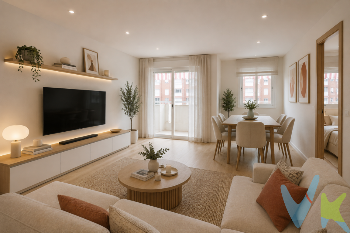 Descubre esta interesante oportunidad situada en la zona de Nou Mestalla, uno de los entornos con mayor proyección y crecimiento de Valencia.Ubicada en la calle Miguel Servet, en una séptima planta, esta vivienda destaca por su luminosidad, su cómoda distribución y una ubicación estratégica, rodeada de todos los servicios necesarios para disfrutar de un día a día práctico y confortable.La vivienda dispone de dos habitaciones, baño completo, cocina independiente con galería y un luminoso salón, creando espacios funcionales y con múltiples posibilidades para adaptarlos a tu estilo de vida.Su altura proporciona una agradable entrada de luz natural y una mayor sensación de tranquilidad, convirtiéndola en una excelente opción para quienes buscan establecer su hogar en una zona consolidada, bien comunicada y con todo tipo de comercios, servicios y conexiones a su alcance.Pero esta propiedad también representa una interesante oportunidad para inversores. Su ubicación próxima a Nou Mestalla, en una zona en plena transformación y con perspectivas de crecimiento y revalorización, junto con la demanda de vivienda en alquiler en Valencia, hacen de este inmueble una opción atractiva para quienes buscan invertir con visión de futuro.Tanto si buscas tu próxima vivienda como si deseas ampliar tu patrimonio inmobiliario, esta propiedad merece una visita.No dejes pasar esta oportunidad. Contacta con nosotros para solicitar más información y concertar una visita.Ven a conocerla y descubre todo su potencial. *Las imágenes de reforma mostradas son renders fotorrealistas creados a partir de fotografías reales de la vivienda. Reflejan una propuesta de actualización estética respetando la distribución, dimensiones y huecos existentes, con el objetivo de ayudar a visualizar el potencial del inmueble. Agencia Registrada con el Nº 89 en el Registro Obligatorio de Agentes Inmobiliarios de la Comunitat Valenciana. Puede consultar en la web de la GVA:https://habitatge.gva.es/es/registres-en-materia-habitatge La oferta está sujeta a cambios de precio o retirada del mercado sin previo aviso. Este anuncio en su conjunto, incluyendo textos, fotos, imágenes o cualquier otro contenido de este, no es vinculante dado que la información es ofrecida por terceros y puede contener errores. Se muestra a título informativo y no contractual.Gastos de la compraventa a cargo de la parte compradora no incluidos en el precio del inmueble a tener en cuenta: .- ITP con carácter general en Valencia es del 9% pudiendo corresponderle otro tipo impositivo atendiendo a sus circunstancias personales (por edad, renta o situación familiar primera vivienda habitual, etc ) previstas legalmente.*Base imponible del impuesto el mayor valor entre el precio de compraventa, la tasación o el valor de referencia catastral. .- Gastos de notaría y registro, en su caso, suelen oscilar aprox; entre 1,5% y 2,5% (aranceles variables según valor de compraventa, n.º de copias, etc ). .- Si tramita la inscripción una gestoría, deberá abonar sus honorarios más iva ( en este caso suele oscilar entre los 250 y los 400 + iva). .- Honorarios de mediación inmobiliaria a cargo del comprador del 3% del precio final de venta más IVA (21%). Por mandato expreso del propietario, comercializamos este inmueble en exclusiva, lo que le garantiza el acceso a toda la información, a un servicio de calidad, un trato fácil, sencillo y sin interferencias de terceros. Por este motivo, se ruega no molestar al propietario, a los ocupantes de la propiedad o a los vecinos. Muchas gracias por su comprensión. Si usted es agente inmobiliario y tiene un cliente para este inmueble, llámenos: estaremos encantados de colaborar.Se informa al consumidor que la agencia actúa como intermediaria inmobiliaria en la operación, estando cualquier eventual compraventa y sus condiciones sujeta a la aceptación expresa del propietario-vendedor y a la posterior formalización del correspondiente contrato.    