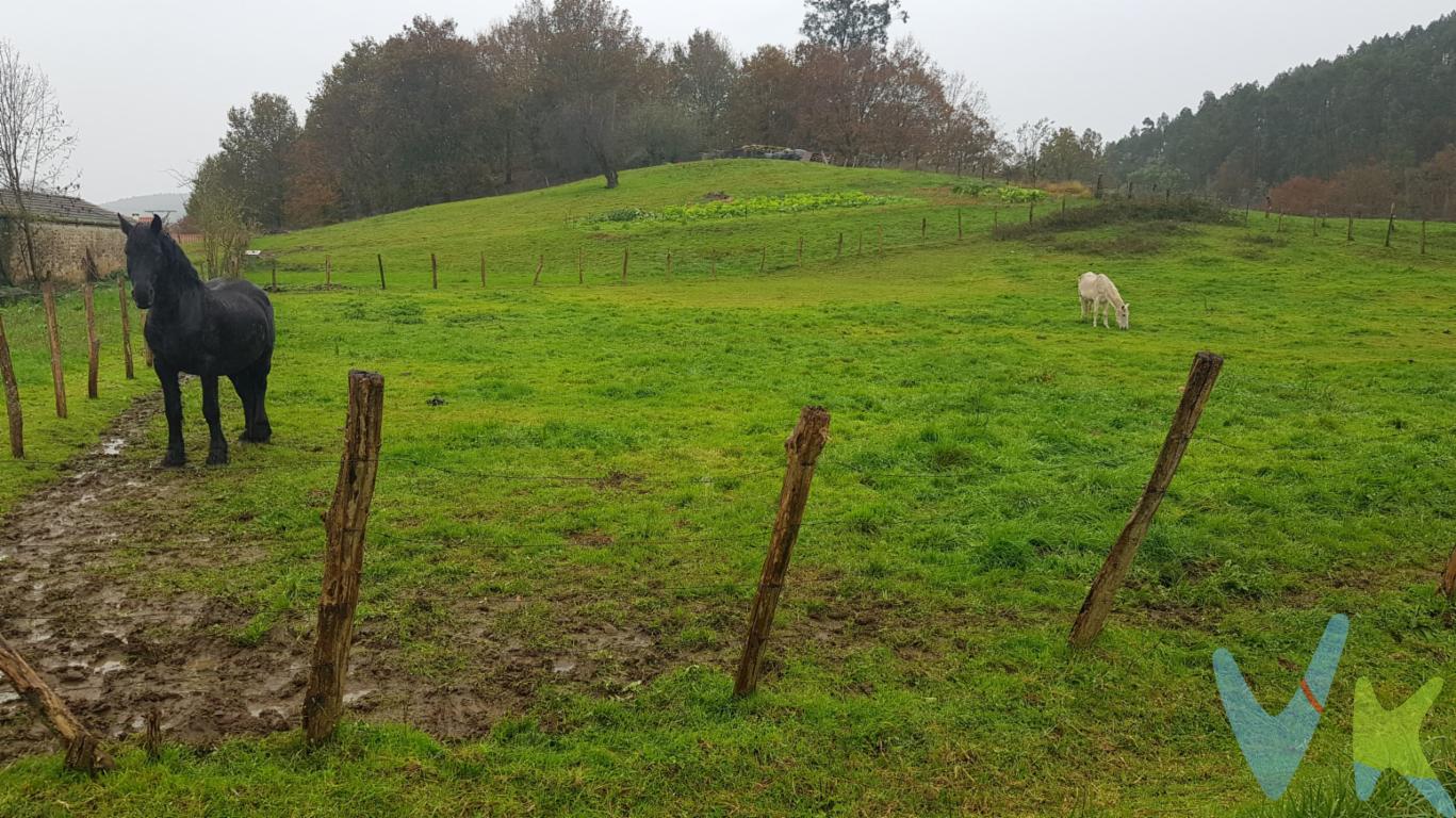 En Villanueva de la Peña, en zona de fácil acceso y cerca centro pueblo, se vende finca de 1913 m2, con licencia para construir una casa.