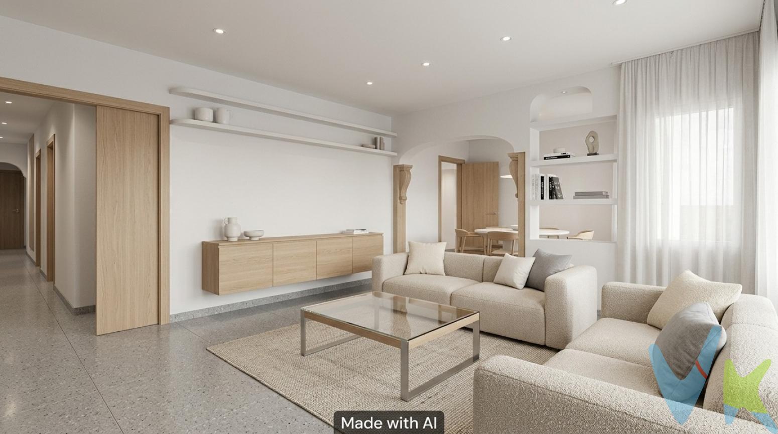 ¿Buscas la combinación perfecta entre ubicación estratégica y amplitud? Esta vivienda, situada a escasos metros del Ayuntamiento de Torrent, se presenta en un estado óptimo de conservación, lista para que entres a vivir y empieces a disfrutar de la comodidad de tenerlo todo a un paso.Distribución inteligente y espacios versátilesOriginalmente de 4 dormitorios, la vivienda se ha reformado para dotar al salón-comedor de una amplitud excepcional. No obstante, si tus necesidades cambian, es muy sencillo recuperar esa cuarta habitación.Características principales:Finca cuidada con Ascensor.Plaza de Garaje incluida: Olvídate de dar vueltas buscando aparcamiento; comodidad total en pleno centro.2 Baños: Un baño completo y un práctico aseo de cortesía.Balcón y Terraza: Espacios exteriores para disfrutar del aire libre sin salir de casa.Gran Salón-Comedor: Un espacio luminoso y diáfano ideal para reuniones familiares.3 Dormitorios dobles (con posibilidad de volver a 4).Ubicación InmejorableVivir junto al Ayuntamiento significa tener a tu disposición todos los servicios imaginables: Metro Valencia, líneas de autobús, colegios, supermercados, centros de salud y una amplia oferta gastronómica y de ocio.Información importante: El precio publicado no incluye los siguientes conceptos:Cualquier otro gasto asociado no especificado.Honorarios de la agencia inmobiliaria a cargo de la parte compradora.Impuesto de Transmisiones Patrimoniales (ITP) al 10% (consultar bonificaciones según perfil del comprador).Gastos de notaría y Registro de la Propiedad.Nota: Los datos de este anuncio son meramente informativos y no tienen carácter contractual, pudiendo contener errores o variaciones sin previo aviso.