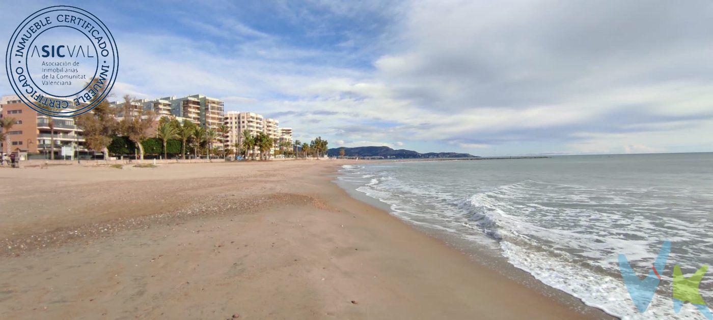 Se vende terreno urbano de 828 metros cuadrados, situado a tan solo 800 metros de la playa San Pau en Castellón. Esta parcela se encuentra junto al mar y ofrece la posibilidad única de construir hasta dos viviendas pareadas o una gran vivienda con amplio espacio exterior. Con un entorno tranquilo y vistas privilegiadas, este terreno es ideal para aquellos que buscan disfrutar del estilo de vida costero sin renunciar a las comodidades urbanas. Además, su ubicación estratégica garantiza el acceso rápido a servicios básicos como supermercados, colegios y centros comerciales. No pierda esta oportunidad única e invierta en su futuro con este increíble terreno frente al mar. Apuesta por Castellón y su zona costera te dará impresionantes puestas de sol sobre el mar Mediterráneo, ofrece una atmósfera serena y relajante que cautiva a quienes lo visitan. Este inmueble es en exclusiva, con lo que le facilitamos cualquier información sobre la vivienda. Por este motivo, solicitamos no molesten al propietario, ocupantes de la propiedad, vecinos o conserje de la comunidad. En todos los casos los precios expuestos son más impuestos y gastos derivados de la transmisión del inmueble. 