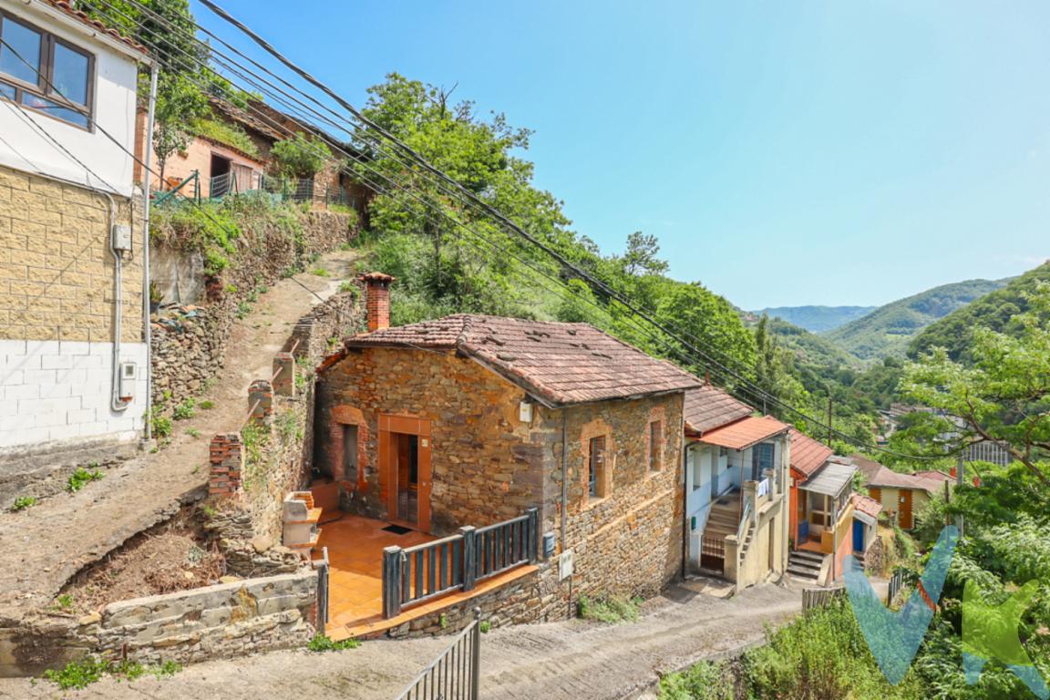 Vive el encanto de Asturias en tu propia casa de piedra ¡por solo 60.000 EUR!En el corazón del valle de Turón, en Mieres, se encuentra esta joya asturiana que combina tradición, naturaleza y calidez. Una acogedora casa de piedra vista, con ese aire rústico tan especial que solo las casas asturianas auténticas pueden ofrecer.Ubicación inmejorable: A tan solo 900 metros de Turón, donde encontrarás escuelas, farmacia, restaurantes, piscina municipal, campo de fútbol, supermercados, bus urbano y mucho más. Y lo mejor: estás a solo 30 minutos de Oviedo y 40 minutos de las playas del Cantábrico. Una conexión perfecta entre montaña, ciudad y mar. Distribuida con mimo y funcionalidad:2 habitaciones llenas de luz y tranquilidadSalón-cocina de concepto abierto, perfecto para compartir charlas junto al fuegoBaño completo, funcional y cómodoY lo mejor una amplia terraza con barbacoa, desde donde contemplar el valle, respirar aire puro y dejar que el tiempo se detenga.Precio: 60.000 EUR Una oportunidad única para vivir o invertir en un rincón lleno de encanto asturiano.Rodeada de naturaleza, en un entorno tranquilo y auténtico, esta casa es ideal como vivienda habitual, segunda residencia o incluso como alojamiento rural.La casa está rodeada de verdes paisajes, montañas que abrazan y cielos que regalan atardeceres de postal. Es el lugar perfecto para desconectar, reconectar y vivir con calma. Si sueñas con una vida más auténtica, entre montañas , naturaleza y al mejor precio, esta casa te está esperando. Ven a descubrirla... y déjate conquistar.No incluido en el precio el Impuesto de Transmisiones Patrimoniales y los gastos de Notaría y Registro.  