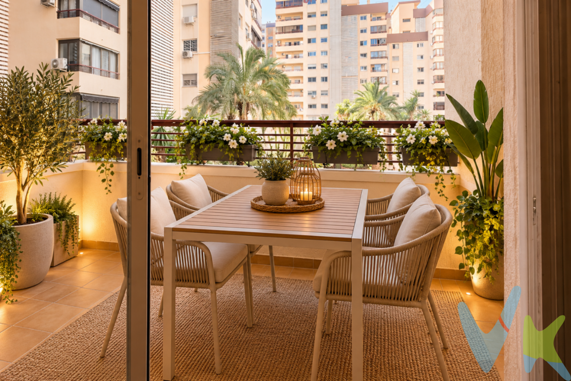 Espacio, comodidad y tranquilidad en un entorno residencial ideal para familias.Te presentamos esta fantástica vivienda de 4 habitaciones y 2 baños, situada en un cuidado complejo residencial en la zona de Campanar  Valencia con  servicio de conserjería las 24 horas.La vivienda ofrece una distribución ideal para quienes buscan amplitud y comodidad en su día a día. Dispone de cuatro dormitorios con múltiples posibilidades, tanto para familias numerosas como para quienes necesitan un despacho o una habitación adicional.Uno de sus grandes atractivos es su generoso balcón-terraza, un espacio perfecto para disfrutar del aire libre, crear una agradable zona de descanso o compartir momentos en familia.El residencial cuenta con conserjería 24 horas, zonas ajardinadas y parque infantil, ofreciendo un entorno cómodo, agradable y especialmente pensado para disfrutar en familia.Lo que hace especial a esta vivienda4 habitaciones amplias y versátiles.2 baños.Generoso balcón-terraza.Conserjería y atención 24 horas.Zonas ajardinadas comunitarias.Parque infantil dentro del residencial.Entorno residencial ideal para familias.Una excelente oportunidad para quienes buscan una vivienda espaciosa, con terraza y todas las ventajas de vivir en un residencial con servicios y zonas comunes.Contacta con nosotros para ampliar información y concertar una visita. ¡Ven a descubrir tu próximo hogar! Agencia Registrada con el Nº 89 en el Registro Obligatorio de Agentes Inmobiliarios de la Comunitat Valenciana. Puede consultar en la web de la GVA: https://habitatge.gva.es/es/registres-en-materia-habitatgeLa oferta está sujeta a cambios de precio o retirada del mercado sin previo aviso. Este anuncio en su conjunto, incluyendo textos, fotos, imágenes o cualquier otro contenido de este, no es vinculante dado que la información es ofrecida por terceros y puede contener errores. Se muestra a título informativo y no contractual.Gastos de la compraventa a cargo de la parte compradora no incluidos en el precio del inmueble a tener en cuenta: .- ITP con carácter general en Valencia es del 9% pudiendo corresponderle otro tipo impositivo atendiendo a sus circunstancias personales (por edad, renta o situación familiar primera vivienda habitual, etc) previstas legalmente. *Base imponible del impuesto el mayor valor entre el precio de compraventa, la tasación o el valor de referencia catastral..- Gastos de notaría y registro, en su caso, suelen oscilar aprox; entre 1,5% y 2,5% (aranceles variables según valor de compraventa, n.º de copias, etc). .- Si tramita la inscripción una gestoría, deberá abonar sus honorarios más IVA (en este caso suele oscilar entre los 250 y los 400 + iva)..- Honorarios de mediación inmobiliaria a cargo del comprador del 3% del precio final de venta más IVA (21%).Por mandato expreso del propietario, comercializamos este inmueble en exclusiva, lo que le garantiza el acceso a toda la información, a un servicio de calidad, un trato fácil, sencillo y sin interferencias de terceros. Por este motivo, se ruega no molestar al propietario, a los ocupantes de la propiedad o a los vecinos. Muchas gracias por su comprensión. Si usted es agente inmobiliario y tiene un cliente para este inmueble, llámenos: estaremos encantados de colaborar.Se informa al consumidor que la agencia actúa como intermediaria inmobiliaria en la operación, estando cualquier eventual compraventa y sus condiciones sujeta a la aceptación expresa del propietario-vendedor y a la posterior formalización del correspondiente contrato. 