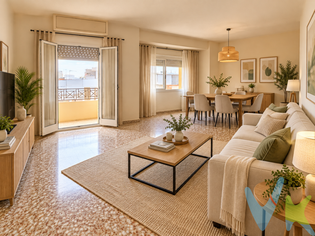147 m² construidos en una excelente ubicación de Riba-roja de TúriaSi buscas una vivienda amplia, bien situada y con espacio de verdad para toda la familia, este piso puede ser justo lo que necesitas.La vivienda cuenta con 147 m² construidos, una superficie poco habitual en pisos de esta zona y rango de precio. Se distribuye en 3 dormitorios, 2 baños, un amplio salón-comedor, cocina independiente y balcón, ofreciendo estancias cómodas, espaciosas y con muchas posibilidades.Uno de sus grandes puntos fuertes es su ubicación, muy próxima a todos los servicios necesarios para el día a día: comercios, supermercados, colegios, restauración y servicios del municipio, permitiendo disfrutar de una vida cómoda sin necesidad de depender constantemente del coche.Además, en las inmediaciones existen zonas y plazas de aparcamiento público, un valor añadido especialmente interesante para quienes disponen de uno o varios vehículos.La vivienda destaca especialmente por su amplitud. Sus 147 m² construidos permiten disponer de dormitorios generosos, zonas comunes espaciosas y una distribución ideal tanto para una familia como para quienes buscan despacho, zona de trabajo o habitaciones adicionales.Está situada en una tercera planta sin ascensor, característica que se ha tenido en cuenta a la hora de establecer su precio y que permite acceder a una vivienda de grandes dimensiones en una buena zona de Riba-roja por 198.000 .Una vivienda para quien prioriza metros, ubicación, comodidad y una excelente relación entre superficie y precio.? Riba-roja de Túria? 198.000 ? 147 m² construidos?? 3 dormitorios? 2 baños? Balcón?? Aparcamiento público próximoContacta con JILALI Inmobiliaria para ampliar información o concertar una visita.     VENTA: PVP 198.000.  Gastos e impuestos no incluidos en el precio. La compra conlleva impuestos y gastos de formalización para el comprador. A título orientativo se informa que en segundas transmisiones el  ITP  con carácter general en  Valencia  es del  9%, pudiendo existir otros tipos impositivos atendiendo a  las circunstancias  personales del comprador u otras circunstancias previstas legalmente. Base imponible del impuesto el mayor valor entre el precio de compraventa, la tasación o el valor de referencia catastral. En cuanto a los gastos de  notaría y registro, en su caso,  suelen oscilar aprox; entre 1,5% y 2,5% (aranceles variables según precio, n.º de copias y complejidad). El comprador elige notario. Si el comprador precisase de  hipoteca: tasación, condiciones y costes bancarios serán según entidad elegida por el comprador, así como los gastos de gestoría, y cualesquiera otros gastos inherentes a la formalización de la compraventa que legalmente correspondan a la parte compradora, salvo pacto expreso en contrario con el vendedor. El consumidor tiene,  conforme a la normativa vigente, a su disposición información y documentación adicional relativa al inmueble y condiciones de la compraventa, que podrá ser consultada en Carretera Vilamarxant 116 bajo 46190 Riba-roja de Túria Valencia . Honorarios de mediación inmobiliaria a cargo del  COMPRADOR: (3% del precio final de venta más IVA (21%), salvo otro pacto.); y  de VENDEDOR (según acuerdo con el mismo).  Se informa al consumidor que la agencia actúa como intermediaria inmobiliaria en la operación, estando cualquier eventual compraventa y sus condiciones sujeta a la aceptación expresa del propietario-vendedor y a la posterior formalización del correspondiente contrato.Agencia Registrada con número de RAICC 0996.