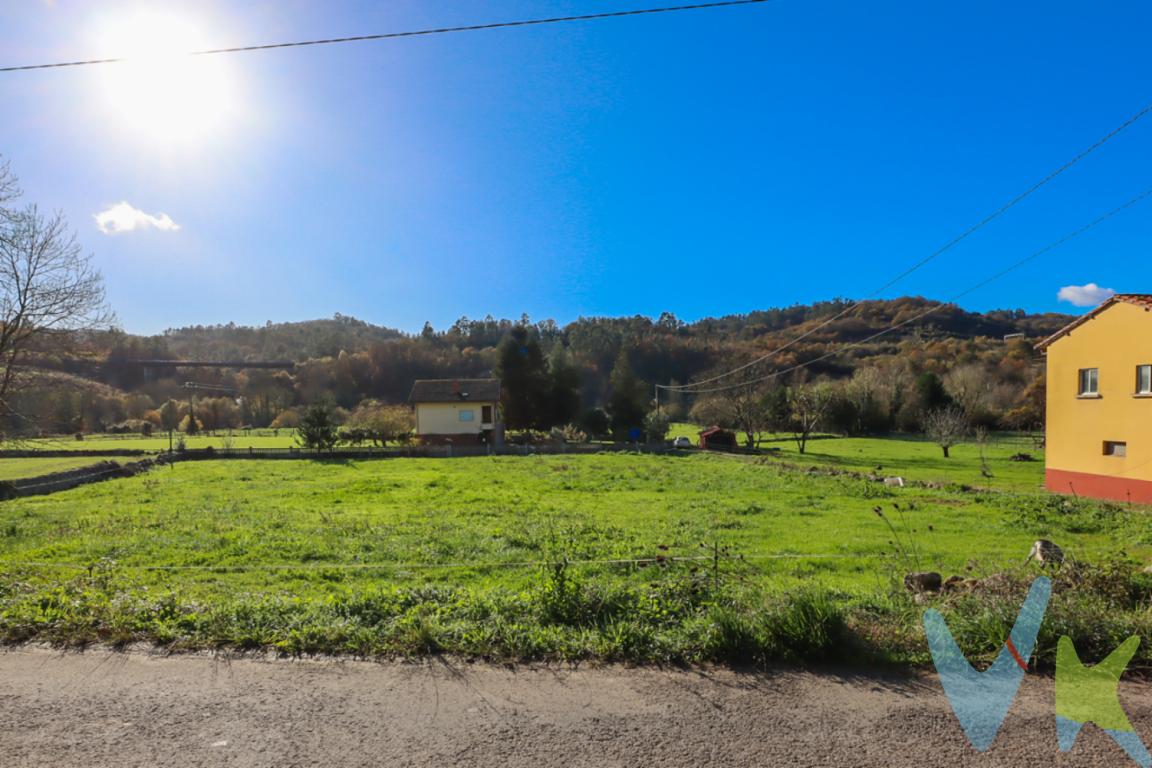 Oportunidad única en Las Regueras. Aprovecha que acaba de bajar de precio!!! Se vende increíble parcela edificable de 2.509 m², completamente llana y con una ubicación privilegiada, perfecta para construir la casa de tus sueños en un entorno natural incomparable.La normativa permite edificar hasta 300 m² sobre rasante, incluyendo la posibilidad de añadir dos edificaciones auxiliares de 50 m² cada una (taller, garaje, estudio, caseta de aperos, etc.). Una opción ideal para quienes buscan amplitud, comodidad y versatilidad.Disfruta cada día de vistas espectaculares a las montañas y paisajes naturales de Asturias, un entorno que invita a la calma y que, al mismo tiempo, ofrece una excelente comunicación:·         A tan solo 20 minutos de Oviedo.·         A 5 minutos de Grado.Una ubicación perfecta para quienes desean un hogar tranquilo sin renunciar a los servicios esenciales.Además, la zona destaca por su exposición solar excepcional, acceso cómodo y rápido, y un entorno de viviendas unifamiliares que garantizan privacidad y calidad de vida. Ideal para familias, personas que teletrabajan, o para invertir y asegurar una propiedad en una de las áreas con mayor demanda del centro de Asturias.Un lugar privilegiado para construir tu hogar, rodeado de naturaleza, tranquilidad y bienestar.¡No dejes pasar esta oportunidad! Una parcela así no aparece todos los días.No incluido en el precio, los gastos de Notaría y Registro. Los honorarios de la agencia inmobiliaria son asumidos íntegramente por la parte vendedora no suponiendo coste alguno para el comprador. 