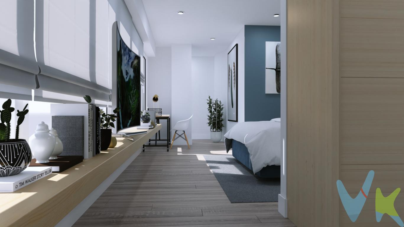 Vivienda Exclusiva en venta, cuatro dormitorios, sexta y última planta.  Trastero incluido en el precio. Garaje opcional. En el Corazón de Gijón: Diseño, Confort y Rentabilidad. Con un diseño moderno, materiales de alta calidad y la última tecnología en eficiencia energética, estas viviendas te ofrecen el máximo confort y una oportunidad de inversión segura.Ubicación PrivilegiadaSituadas en una de las zonas más codiciadas de Gijón, disfrutarás de la comodidad de tener, a muy pocos minutos caminando, la Playa de San Lorenzo, la Plaza de San Miguel o la calle Uría, con supermercados, farmacias y comercios a tu alcance. Además, dispones de plazas de garaje opcionales en el mismo edificio, para un día a día sin preocupaciones.Espacios Amplios y LuminososEsta vivienda ha sido diseñada para maximizar la luz natural, la eficiencia térmica y acústica, y la comodidad sin barreras arquitectónicas. Se ofrecen tres opciones, todas ellas con un trastero incluido:·                      Vivienda C (122 m2útiles y 151 m² construidos): La opción más amplia, ideal para familias o quienes buscan mayor espacio. Dispone de hall de entrada con armario empotrado, gran salón-comedor con cocina integrada, cuarto de lavandería, cuatro dormitorios con armarios empotrados, el principal con vestidor independiente y baño en suite.Acabados de Alta Gama·                     Carpintería exterior: Ventanas con doble acristalamiento CLIMALIT y persianas motorizadas.·                     Cocinas y mesetas de diseño.·                     Armarios con puertas lacadas en blanco en todas las habitaciones.·                     Amplios Baños: Muebles con espejos iluminados, grifería de alta calidad y platos de ducha enrasados y antideslizantes, con mampara.·                     Suelos premium: Madera noble y porcelánicos de gran formato.Tecnología y Eficiencia EnergéticaEstas viviendas cuentan con calificación energética A y tecnología de última generación:·                     Aerotermia para calefacción, refrigeración y agua caliente, con hasta un 90% de ahorro energético.·                     Paneles radiantes Sunthaldress para una climatización natural y sin corrientes de aire.·                     Sistema de ventilación con recuperación de calor, asegurando aire limpio y una temperatura estable todo el año.·                     Iluminación LED y domótica, con control inteligente de luces, persianas y temperatura.Accesibilidad y Valor AñadidoEl edificio contará con un nuevo ascensor y puerta automática en el portal, cumpliendo con la normativa de accesibilidad y sin coste adicional para los compradores.Una Inversión Segura en una Ciudad en Pleno CrecimientoGijón es una de las ciudades más dinámicas del norte de España, con alta demanda inmobiliaria y un turismo en auge. Ya sea para vivir o invertir, estas viviendas garantizan una alta rentabilidad y revalorización. 
