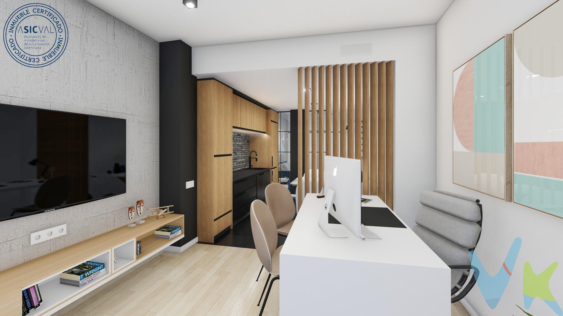 ¡Tu Espacio Ideal te Espera! Se Vende Local Oficina Reformado a Estrenar!. Haz realidad tus sueños empresariales con este encantador local oficina, ubicado a solo unos pasos de la estación de metro del Cabañal, junto a la emblemática Blasco Ibáñez y muy próximo a la zona marítima de la Malvarrosa. *Características Destacadas:. - *Reforma Integral: Espacio renovado y moderno, listo para empezar a trabajar. - *Amplia Zona de Trabajo: Perfecta para fomentar la productividad y la creatividad. - *Office Equipado: Un lugar funcional para tus pausas y reuniones informales. - *Zona de Descanso: Un rincón acogedor para relajarte y recargar energías. - *Baño Privado: Comodidad y privacidad para ti y tu equipo. Actualmente se encuentra en proceso de reforma, y se entregará totalmente acabado. . Las imágenes y características de la publicación son meramente orientativas y no vinculantes. . No dejes pasar esta oportunidad de establecer tu negocio en una buena ubicación . ¡Contáctanos y te informaremos de todo el proceso y  descubrirás cómo este local/oficina puede ser el hogar perfecto para tu proyecto!. -------------------------------------------------------------------------------------------------------------------------. Por mandato expreso del propietario, comercializamos este inmueble en exclusiva, lo que le garantiza el acceso a toda la información, a un servicio de calidad, un trato fácil, sencillo y sin interferencias de terceros. Por este motivo, se ruega no molestar al propietario, a los ocupantes de la propiedad o a los vecinos. Muchas gracias por su comprensión. Si usted es agente inmobiliario y tiene un cliente para este inmueble, llámenos: estaremos encantados de colaborar. Está disponible y a tu alcance, no esperes más y ven a visitarla.