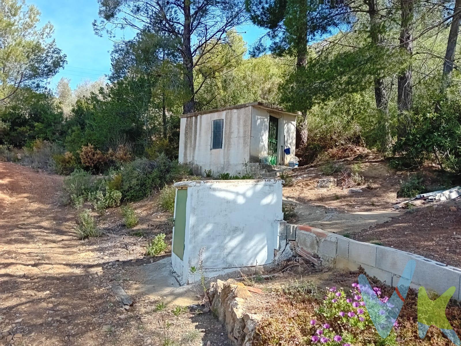 VENDEMOS UN TERRENO EN PLENA SIERRA DE BUÑOL A TAN SOLO 8 KILOMETROS DEL PUEBLO. TIENE BUEN ACCESO,  VECINOS ALRREDEDOR  TODO EL AÑO. . HAY SUFICIENTE ESPACIO PARA PONER UNA CASITA DE MADERA O PREFRABRICADA. SE PUEDE CONSEGUIR AGUA. NO DISPONE DE LUZ PERO PUEDES PONER TUS PLACAS SOLARES. DISFRUTA DE LA NATURALEZA CON VISTAS ESPECTACULARES. . . 6800 METROS DE PARCELA, DISFRUTA DE LA NATURALEZA CON TUS ANIMALES, FAMILIA, AMIGOS. VEN A VISITARLA SIN COMPROMISO. EN EL PRECIO DEL INMUEBLE NO VAN INCLUIDOS LOS GASTOS DE LA COMPRA VENTA NI LOS HONORARIOS DE LA AGENCIA