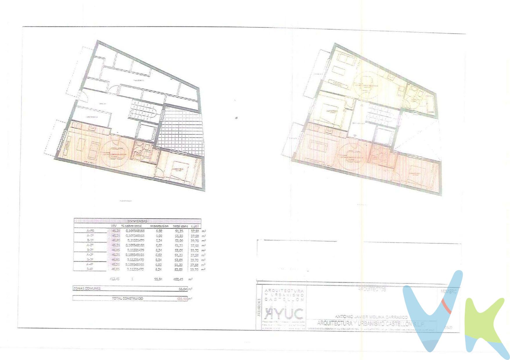 Excelente oportunidad de inversión en un terreno urbano ubicado en una zona urbanizada residencial (ZUR-RE) con sistema de ordenación que permite la alineación de calle y la formación de manzanas compactas. Con uso característico múltiple/unitario, este suelo cuenta con una superficie mínima de 112 m2 y un frente mínimo de parcela requerido es solo 7 metros. La edificabilidad bruta permitida varía entre 0.90 y 3.98 m2t/m2s, lo que significa que se puede aprovechar al máximo el potencial constructivo del terreno, llegando a alcanzar hasta cinco alturas habitables sobre los más estrictos parámetros municipales autorizados por ley. Este inmueble es en exclusiva, con lo que le facilitamos cualquier información sobre la vivienda. Por este motivo, solicitamos que no molesten al propietario, ocupantes de la propiedad o vecinos. En todos los casos los precios expuestos son más impuestos y gastos derivados de la transmisión del inmueble.