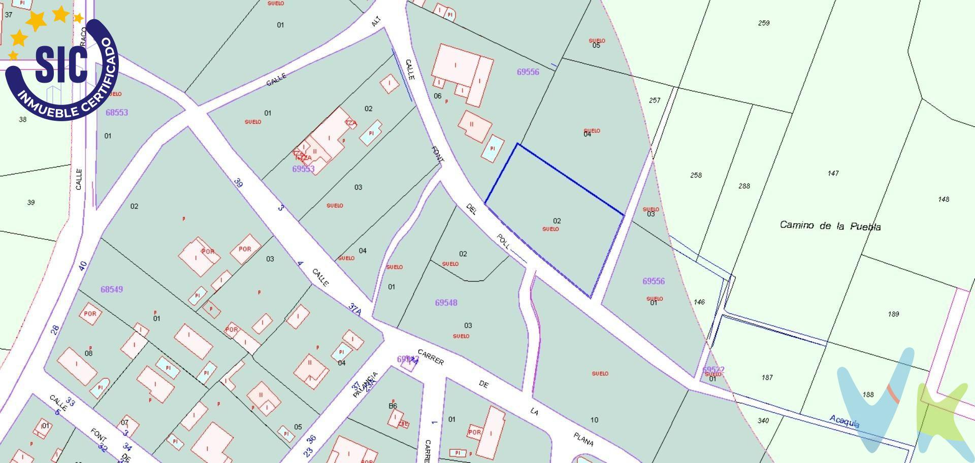 Se vende magnífica parcela de 1.392 m² situada en una excelente zona de Bétera, ideal para quienes sueñan con construir una vivienda amplia rodeada de tranquilidad, naturaleza y privacidad. Un entorno perfecto para desconectar del ritmo de la ciudad sin renunciar a la comodidad de tener servicios, comercios y accesos cercanos. La parcela ofrece múltiples posibilidades para diseñar una vivienda a medida, con jardín, piscina, zonas de ocio o cualquier proyecto que siempre hayas imaginado. Gracias a sus dimensiones, es una oportunidad fantástica tanto para uso particular como para inversión a futuro. Zona tranquila y bien comunicada. Entorno ideal para disfrutar del aire libre. Excelente oportunidad para construir la casa de tus sueños. Gran amplitud y privacidad. Hay terrenos que simplemente se compran… y otros donde empiezas a imaginar tu futuro desde el primer momento. Esta parcela es uno de ellos. INFORMACIÓN LEGAL AL CONSUMIDOR:. El precio indicado no incluye impuestos ni gastos derivados de la compraventa. Gastos a cargo del comprador:. • Impuesto de Transmisiones Patrimoniales (ITP): En segundas transmisiones, el tipo general vigente en la Comunitat Valenciana es del 10% sobre la base imponible, que será el mayor valor entre el precio de compraventa, el valor declarado o el valor de referencia catastral, pudiendo aplicarse tipos reducidos según las circunstancias del comprador. • Honorarios de intermediación inmobiliaria: 4% del precio final de venta con un mínimo de 4000€ + IVA (21%), a cargo del comprador. No incluidos en el precio de venta. • Notaría y Registro de la Propiedad: Los aranceles son oficiales y variables en función del precio y características de la operación. A título orientativo, entre 600 € y 1.000 €. Los gastos se distribuirán conforme a la normativa vigente, salvo pacto en contrario. Las condiciones pueden variar en función de las circunstancias personales y del régimen fiscal aplicable. Otros gastos:. • Gastos de financiación: Tasación, comisiones y condiciones bancarias según la entidad elegida por el comprador. • Gestoría: Servicio opcional, con costes variables en función del proveedor. • Podrán existir otros gastos inherentes a la formalización de la compraventa que correspondan al comprador según normativa vigente. El vendedor asumirá los gastos que legalmente le correspondan, salvo pacto en contrario. El inmueble no se encuentra sujeto, a fecha de publicación, a limitaciones de precio derivadas de normativa de zonas de mercado residencial tensionado. Se facilitará al cliente información detallada y personalizada de todos los costes asociados a la operación, así como la documentación relativa al inmueble, disponible en la sede física de la agencia - Av. Blasco Ibáñez 5 Bajo, 46970, Alaquàs (Valencia) y/o en el medio electrónico habilitado – www.inmueblesvalencianos.net. La agencia actúa exclusivamente como intermediaria en la operación. Cualquier compraventa queda sujeta a la aceptación expresa del vendedor y a la formalización del correspondiente contrato. El presente anuncio tiene carácter meramente informativo y no contractual, pudiendo estar sujeto a errores, cambios o actualizaciones.  . La venta de esta vivienda se gestiona mediante contrato de EXCLUSIVA COMPARTIDA por lo que se trabaja con cerca de 400 Inmobiliarias. 