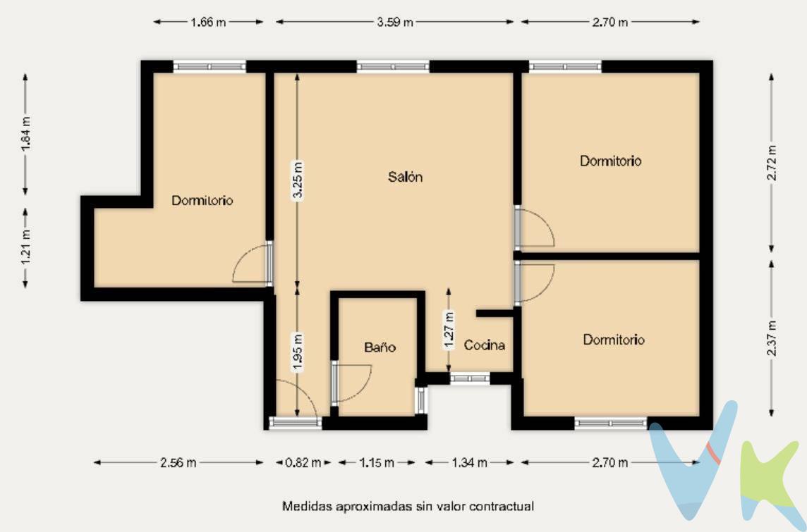 Te presentamos este piso reformado en el barrio más demandado de Las Palmas de Gran Canaria: Guanarteme, y a tan solo dos minutos caminando de la playa de Las Canteras. Aunque compacto, este inmueble aprovecha al máximo su espacio con una distribución muy funcional. Cuenta con 3 dormitorios, 1 baño, salón-cocina y cuarto de lavado en la azotea. Ubicado en una 3ª planta de un edificio sin ascensor. Gracias a su ubicación estratégica y sus características, es una excelente oportunidad para inversores, ideal para el alquiler por habitaciones. Vive o invierte a un paso del mar, en una zona con alta demanda y todos los servicios al alcance, el gimnasio Goo Fit, la zona comercial de Mesa y López, el Centro de Salud de Guanarteme, el Auditorio Alfredo Kraus o el centro comercial de las Arenas. Los gastos de impuestos, registro, notaría y cualquier otro derivados de la venta no están incluidos en el precio PVP. 