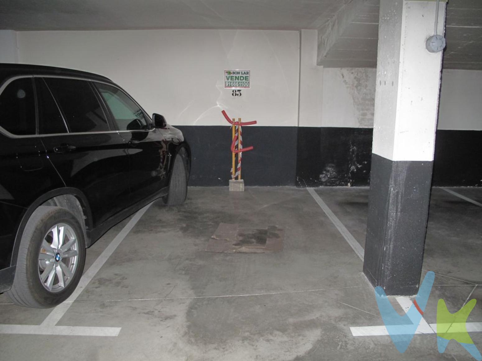 En el Sector 3, en la avenida Pilar Miró, 53. ..Disponemos de plazas de garaje a la venta desde 7.500 euros y de varios tamaños. ..También es una Oportunidad para poner a trabajar a tu dinero: gran rentabilidad para inversores.. .*Impuestos y gastos NO INCLUIDOS: IVA, Notaria, Registro, gestoría, . ¡Una excelente ocasión, no la dejes escapar!.