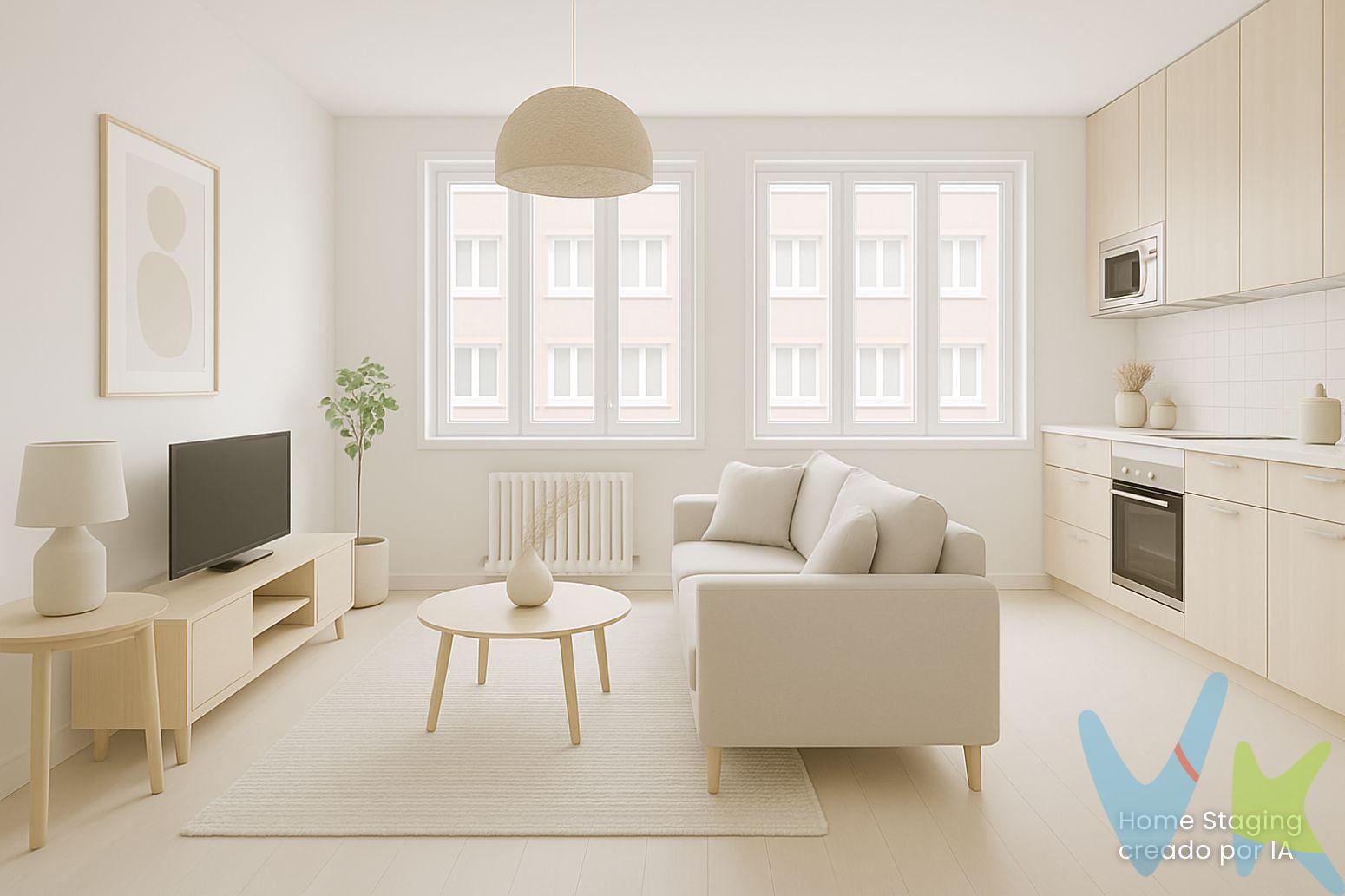 Te presentamos esta magnifico piso en la confluencia entre el Barrio la Arena y la zona Centro, en la esquina de la calle Marqués de Casa Valdés con la calle Playa, a dos minutos de la playa de San Lorenzo, a la altura de la escalera 9. Se trata de una vivienda amplia, con buenos huecos, y prácticamente exterior, salvo una habitacion que nos da a un patio de luces. Al ser una cuarta planta, y estar orientada al Suroeste, nos garantiza poder disfrutar de todas las horas solares del día, por lo que te puedes imaginar que la luminosidad de esta vivienda es el denominador común. Con calefacción y ACS por caldera de gas natural, ventanas de PVC con rotura de puente térmica, parquet de roble en las habitaciones y salón, y cocina totalmente equipada. Y con un extra no menos importante, una pequeña despensa que te liberará de mucho espacio de almacenamiento en toda la casa. Una vivienda donde poder convertir tu sueño de vivir en el centro de Gijon, o incluso hacer de ella tu segunda residencia y disfrutar de poder ir a la playa con la toalla en la mano. Y no te preocupes de nada más, porque el Centro de Salud, Comercios de toda índole, o incluso varios centros educativos, los tienes a un paso, sin tener ninguna  necesidad de coger el coche. No lo dudes más y llámanos, ven a verla rápido, no dejes que nadie se te adelante.En el precio final no están incluidos en Impuesto de Transmisiones patrimoniales, ni los gastos de notaría y registro.