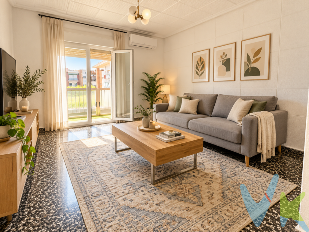 Descubre una excelente oportunidad tanto para quienes buscan su futuro hogar como para inversores que desean obtener rentabilidad desde el primer momento!Te presentamos esta acogedora vivienda situada en Xirivella, con una distribución práctica y funcional, ideal para adaptarse a diferentes necesidades.La propiedad dispone de 3 habitaciones y 1 baño, ofreciendo múltiples posibilidades para disfrutar de una cómoda vida familiar.Cuenta con un agradable salón-comedor con salida directa a un balcón, un espacio perfecto para disfrutar de un momento de tranquilidad y desconectar del día a día.La cocina es independiente y dispone de galería, aportando comodidad y un espacio adicional muy práctico para las tareas domésticas.Sus tres habitaciones permiten diferentes opciones de distribución, ya sea como dormitorios, despacho o habitación de invitados.UNA EXCELENTE OPORTUNIDAD PARA INVERSORESLa vivienda se encuentra actualmente alquilada, ofreciendo una rentabilidad del 5,45 %.Una opción especialmente interesante para quienes buscan incorporar a su patrimonio un inmueble que ya genera ingresos por alquiler, evitando la necesidad de buscar inquilinos desde cero.UNA VIVIENDA CON FUTUROSituada en Xirivella, a pocos kilómetros de Valencia, en una localidad consolidada con comercios, servicios y conexiones de transporte público.Tanto si buscas una vivienda para convertirla en tu futuro hogar, teniendo en cuenta la situación arrendaticia actual, como si deseas realizar una inversión inmobiliaria con rentabilidad, esta propiedad merece tu atención.¡No dejes pasar esta oportunidad!Contacta con nosotros para conocer todos los detalles, las condiciones del arrendamiento y concertar una visita.¡Tu próxima inversión o tu futuro hogar pueden estar aquí!Agencia Registrada con el Nº 89 en el Registro Obligatorio de Agentes Inmobiliarios de la Comunitat Valenciana. Puede consultar en la web de la GVA:https://habitatge.gva.es/es/registres-en-materia-habitatgeLa oferta está sujeta a cambios de precio o retirada del mercado sin previo aviso. Este anuncio en su conjunto, incluyendo textos, fotos, imágenes o cualquier otro contenido de este, no es vinculante dado que la información es ofrecida por terceros y puede contener errores. Se muestra a título informativo y no contractual.Gastos de la compraventa a cargo de la parte compradora no incluidos en el precio del inmueble a tener en cuenta:.- ITP con carácter general en Valencia es del 9% pudiendo corresponderle otro tipo impositivo atendiendo a sus circunstancias personales (por edad, renta o situación familiar primera vivienda habitual, etc?EUR?) previstas legalmente.*Base imponible del impuesto el mayor valor entre el precio de compraventa, la tasación o el valor de referencia catastral..- Gastos de notaría y registro, en su caso, suelen oscilar aprox; entre 1,5% y 2,5% (aranceles variables según valor de compraventa, n.º de copias, etc)..- Si tramita la inscripción una gestoría, deberá abonar sus honorarios más IVA (en este caso suele oscilar entre los 250 y los 400 + iva)..- Honorarios de mediación inmobiliaria a cargo del comprador del 3% del precio final de venta más IVA (21%).Por mandato expreso del propietario, comercializamos este inmueble en exclusiva, lo que le garantiza el acceso a toda la información, a un servicio de calidad, un trato fácil, sencillo y sin interferencias de terceros. Por este motivo, se ruega no molestar al propietario, a los ocupantes de la propiedad o a los vecinos. Muchas gracias por su comprensión. Si usted es agente inmobiliario y tiene un cliente para este inmueble, llámenos: estaremos encantados de colaborar.Se informa al consumidor que la agencia actúa como intermediaria inmobiliaria en la operación, estando cualquier eventual compraventa y sus condiciones sujeta a la aceptación expresa del propietario-vendedor y a la posterior formalización del correspondiente contrato.    