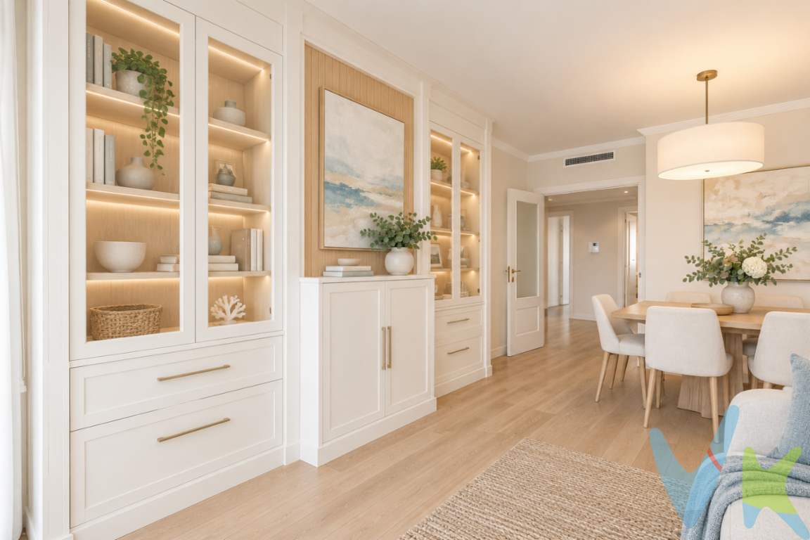 Te presentamos esta estupenda vivienda de 106 m², situada en una tercera planta con ascensor, en un edificio de cinco alturas con una única vivienda por planta, una característica que aporta un plus de privacidad y tranquilidad.Construida en 2002 y conservada en muy buen estado, la vivienda mantiene sus acabados originales y ofrece una distribución cómoda y funcional, con estancias amplias y bien aprovechadas. Además, el edificio cuenta con el portal recientemente reformado.Uno de sus principales atractivos es su excelente luminosidad y ventilación natural. La cocina, el salón y uno de los dormitorios disfrutan de agradables vistas despejadas, mientras que los otros dos dormitorios se orientan hacia un patio de manzana que favorece la entrada de luz y la circulación del aire.La vivienda se distribuye en:Amplio salón-comedor, luminoso y con vistas despejadas, que dispone de acceso directo al balcón.Cocina independiente y espaciosa, con dimensiones suficientes para disfrutar de las comidas cotidianas. Cuenta, además, con una práctica zona de lavadero y acceso al mismo balcón que comunica con el salón.Tres dormitorios, equipados con armarios empotrados que proporcionan una excelente capacidad de almacenamiento.Dos baños completos, uno de ellos integrado en el dormitorio principal, aportando mayor comodidad y privacidad.Balcón que proporciona un agradable espacio exterior.La distribución de la vivienda ofrece espacios versátiles que se adaptan a las necesidades de cada familia.Una ubicación cómoda y bien comunicadaUbicada en la avenida de la Rambleta, en Catarroja, la vivienda se encuentra en un entorno residencial consolidado, con una amplia oferta de servicios que facilitan la vida cotidiana.En sus alrededores encontrarás supermercados, comercios de proximidad, centros educativos, servicios sanitarios, farmacias, instalaciones deportivas y zonas de ocio y restauración.Su ubicación también permite disfrutar de buenas comunicaciones con Valencia y las poblaciones cercanas.Para los desplazamientos en vehículo privado, Catarroja dispone de acceso a la V-31, una de las principales vías de entrada a Valencia. Además, cuenta con estación de Cercanías, con conexiones ferroviarias hacia Valencia mediante las líneas C-1 y C-2, así como servicios de autobús metropolitano.Una ubicación que permite combinar la tranquilidad de vivir en Catarroja con la comodidad de tener Valencia a pocos kilómetros.Una vivienda para disfrutar desde el primer díaSi buscas una vivienda amplia, luminosa, con tres dormitorios, dos baños, balcón y ascensor, esta propiedad reúne características especialmente interesantes.Su buen estado de conservación permite entrar a vivir sin necesidad de afrontar una reforma integral, al tiempo que ofrece la posibilidad de actualizar sus acabados y personalizarla a tu gusto en el futuro.Sus 106 m², las vistas despejadas, la ventilación natural, la privacidad de tener una sola vivienda por planta y su excelente distribución convierten esta propiedad en una opción muy interesante para quienes buscan comodidad y calidad de vida.¡No dejes pasar la oportunidad de visitarla y descubrir todo su potencial!*Algunas imágenes de este anuncio son renders que muestran una propuesta de decoración y/o reforma, para ayudarte a visualizar el potencial de la vivienda. Son imágenes ilustrativas y no reflejan su estado actual. El mobiliario, la decoración y las reformas representadas no están incluidos en el precio de venta.Agencia Registrada con el Nº 89 en el Registro Obligatorio de Agentes Inmobiliarios de la Comunitat Valenciana. Puede consultar en la web de la GVA: https://habitatge.gva.es/es/registres-en-materia-habitatgeLa oferta está sujeta a cambios de precio o retirada del mercado sin previo aviso. Este anuncio en su conjunto, incluyendo textos, fotos, imágenes o cualquier otro contenido de este, no es vinculante dado que la información es ofrecida por terceros y puede contener errores. Se muestra a título informativo y no contractual.Gastos de la compraventa a cargo de la parte compradora no incluidos en el precio del inmueble a tener en cuenta: .- ITP con carácter general en Valencia es del 9% pudiendo corresponderle otro tipo impositivo atendiendo a sus circunstancias personales (por edad, renta o situación familiar primera vivienda habitual, etc) previstas legalmente. *Base imponible del impuesto el mayor valor entre el precio de compraventa, la tasación o el valor de referencia catastral..- Gastos de notaría y registro, en su caso, suelen oscilar aprox; entre 1,5% y 2,5% (aranceles variables según valor de compraventa, n.º de copias, etc). .- Si tramita la inscripción una gestoría, deberá abonar sus honorarios más IVA (en este caso suele oscilar entre los 250 y los 400 + iva)..- Honorarios de mediación inmobiliaria a cargo del comprador del 3% del precio final de venta más IVA (21%).Por mandato expreso del propietario, comercializamos este inmueble en exclusiva, lo que le garantiza el acceso a toda la información, a un servicio de calidad, un trato fácil, sencillo y sin interferencias de terceros. Por este motivo, se ruega no molestar al propietario, a los ocupantes de la propiedad o a los vecinos. Muchas gracias por su comprensión. Si usted es agente inmobiliario y tiene un cliente para este inmueble, llámenos: estaremos encantados de colaborar.Se informa al consumidor que la agencia actúa como intermediaria inmobiliaria en la operación, estando cualquier eventual compraventa y sus condiciones sujeta a la aceptación expresa del propietario-vendedor y a la posterior formalización del correspondiente contrato. 