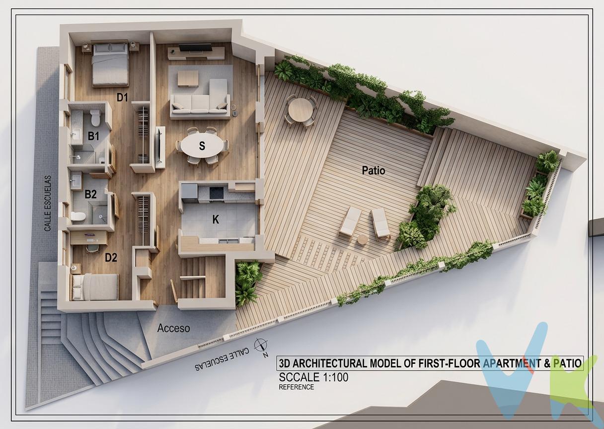 SUELO URBANO en VENTA en ZARAGOZA - JUSLIBOL - Calle Escuelas (Ref.: 0908). CONSTRUYE AQUÍ EL HOGAR QUE SIEMPRE HAS IMAGINADO – JUSLIBOL. Imagina despertar cada mañana en tu propia casa, con jardín privado, terraza y la tranquilidad de un entorno residencial… y todo ello a pocos minutos del centro de Zaragoza. Se vende solar urbano de 180 m² útiles en Juslibol, listo para dar forma a un proyecto de vida. Además, se vende con proyecto de vivienda unifamiliar, para que puedas avanzar con seguridad, ahorro de tiempo y una idea ya cuidadosamente diseñada. 🏡 Una vivienda pensada para disfrutar de la tranquilidad de un pueblo a tan solo 15 minutos en tranvía al centro de Zaragoza. Planta calle:. •	2 dormitorios. •	2 baños (uno en suite). •	Salón amplio y luminoso. •	Cocina independiente. •	Jardín privado. •	Terraza. •	Entrada de vehículo. Planta baja / sótano (con salida a otra calle):. •	Espectacular bodega con office, perfecta para reuniones y celebraciones. •	Baño completo. •	Cuarto de instalaciones. Un diseño que combina comodidad diaria en una sola planta con un espacio extra versátil abajo: zona de ocio, reuniones familiares, despacho profesional o rincón gastronómico. 📍 Ubicación que suma calidad de vida. Juslibol es sinónimo de tranquilidad, ambiente familiar y cercanía a la naturaleza. Además, cuenta con conexión mediante la línea 43 de autobús urbano y acceso al tranvía hasta la estación Campus Río Ebro, facilitando el día a día y la conexión con el resto de la ciudad. Aquí no compras solo un solar. Compras la posibilidad de diseñar tu hogar, tu espacio, tu futuro. Una oportunidad difícil de encontrar en una zona cada vez más demandada. 📞 Llámanos y empieza a convertir este proyecto en tu realidad. ------------------------------------------------------------------------------------------. 💰 Precio y Gastos:. El precio de venta publicado no incluye impuestos legalmente establecidos ni gastos derivados de la compraventa y de la inscripción del inmueble (I.T.P., Notaría y Registro de la Propiedad), los cuales pueden variar en función al comprador y a la comunidad autónoma, y que serán asumidos por el comprador:. 🔹I.T.P.: https://www.aragon.es/es/administracion-tributaria-de-aragon/gestiones-habituales/compraventa-de-inmuebles. 🔹Notario: https://www.notariado.org/portal/qu%C3%A9-cuesta. 🔹Registro de la Propiedad: https://www.boe.es/buscar/act.php?id=BOE-A-1989-28112. 📑 Honorarios profesionales:. El precio de venta indicado no incluye los honorarios profesionales correspondientes a los servicios de asesoramiento y formalización del proceso de compra, que serán asumidos por el comprador. 🔒 Reserva del inmueble:. La reserva efectiva del inmueble se realizará únicamente tras la aceptación de la propuesta de compra por parte del vendedor.