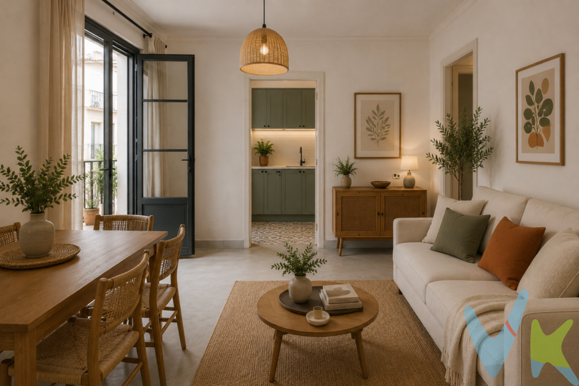 INMUEBLE ALQUILADO - CONTRATO DE RENTA ANTIGUA -En pleno corazón de Valencia, en una de esas fincas con historia y esencia de barrio, encontramos esta vivienda con enorme potencial para quienes saben mirar más allá del estado actual y visualizar un proyecto de futuro.La vivienda, ubicada en una tercera planta sin ascensor en edificio de 1957, cuenta con aproximadamente 65 m² construidos según Catastro y conserva una distribución típica de la época, con diferentes estancias, techos altos y ventilación a patio interior.Actualmente la vivienda se encuentra ocupada por una inquilina de renta antigua, circunstancia que deberá ser asumida por el comprador y que convierte esta propiedad en una oportunidad muy concreta y enfocada principalmente a inversores patrimonialistas o compradores que busquen una inversión a medio-largo plazo.El inmueble necesita una reforma integral completa, aunque los renders incluidos en el anuncio permiten apreciar el enorme potencial de transformación que podría llegar a ofrecer tras una actualización cuidada. Los espacios permiten imaginar una vivienda cálida, moderna y muy acogedora, respetando la esencia original del inmueble.Dispone de balcón/galería interior y una estructura que ofrece interesantes posibilidades de redistribución y modernización.Una propiedad diferente, no apta para todos los perfiles, pero sí para quienes entienden el valor de las inversiones patrimoniales en zonas consolidadas de Valencia.Para más información sobre la situación arrendaticia y condiciones de venta, consúltanos de manera privada. Agencia Registrada con el Nº 89 en el Registro Obligatorio de Agentes Inmobiliarios de la Comunitat Valenciana. Puede consultar en la web de la GVA:https://habitatge.gva.es/es/registres-en-materia-habitatgeLa oferta está sujeta a cambios de precio o retirada del mercado sin previo aviso. Este anuncio en su conjunto, incluyendo textos, fotos, imágenes o cualquier otro contenido de este, no es vinculante dado que la información es ofrecida por terceros y puede contener errores. Se muestra a título informativo y no contractual.Gastos de la compraventa a cargo de la parte compradora no incluidos en el precio del inmueble a tener en cuenta:.- ITP con carácter general en Valencia es del 10%, pudiendo corresponderle otro tipo impositivo atendiendo a sus circunstancias personales (por edad, renta o situación familiar, primera vivienda habitual, etc) previstas legalmente.*Base imponible del impuesto el mayor valor entre el precio de compraventa, la tasación o el valor de referencia catastral..- Gastos de notaría y registro, en su caso, suelen oscilar aprox; entre 1,5% y 2,5% (aranceles variables según valor de compraventa, n.º de copias, etc )..- Si tramita la inscripción una gestoría, deberá abonar sus honorarios más iva ( en este caso suele oscilar entre los 250 y los 400 + iva)..- Honorarios de mediación inmobiliaria a cargo del comprador del 3% del precio final de venta más IVA (21%).Por mandato expreso del propietario, comercializamos este inmueble en exclusiva, lo que le garantiza el acceso a toda la información, a un servicio de calidad, un trato fácil, sencillo y sin interferencias de terceros. Por este motivo, se ruega no molestar al propietario, a los ocupantes de la propiedad o a los vecinos. Muchas gracias por su comprensión. Si usted es agente inmobiliario y tiene un cliente para este inmueble, llámenos: estaremos encantados de colaborar.Se informa al consumidor que la agencia actúa como intermediaria inmobiliaria en la operación, estando cualquier eventual compraventa y sus condiciones sujeta a la aceptación expresa del propietario-vendedor y a la posterior formalización del correspondiente contrato.     