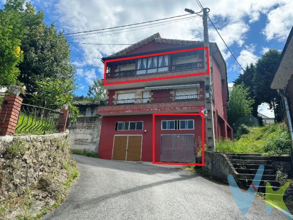 Oportunidad única de adquirir la planta alta de una vivienda unifamiliar situada en una zona tranquila y bien comunicada de Los Corrales de Buelna.La propiedad cuenta con tres amplias habitaciones, una cocina espaciosa y luminosa, salón independiente, acogedora salita y un baño completo. Dispone además de dos balcones con impresionantes vistas panorámicas al pueblo y al entorno rural gracias a sus cuatro orientaciones que garantizan luz natural durante todo el día. Incluye garaje privado y también terreno común ideal para disfrutar del aire libre.Anexo a la propiedad y dentro del precio, existen dos naves ideales para aparcamiento extra, para almacenaje, taller u otros usos, con un terreno con arbolado, algunos de los árboles son frutales.Una opción ideal tanto como vivienda habitual o segunda residencia en un entorno natural privilegiado.Estamos en Calle Las Ventas nº 14 Bajo, 39500 de Cabezón de la Sal (Cantabria). Telf: 942 70 26 06. www.activanorte.com