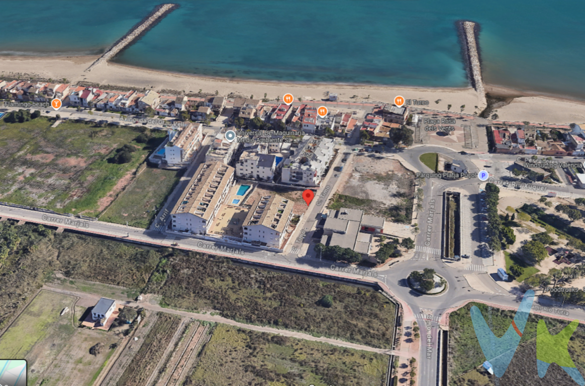 Se presenta una excepcional oportunidad para adquirir una gran parcela en la Playa de Puçol, una tranquila y encantadora localidad que combina lo mejor de la vida rural con la comodidad de estar cerca de la ciudad.Parcela cuadrada para una promoción de apartamentos en la playa más de moda al norte de Valencia. Muy cerca de la capital y a escasos metros del mar. La playa de Puçol está considerada una playa de excelente calidad, con Bandera Azul muchos años consecutivos, con un paseo muy concurrido, paralelo al Mar, donde disfrutar a primera brisa y con mucha oferta gastronómica de calidad. Frente al edificio social ESPAI VORAMAR en el que se ubica el ambulatorio de verano y el punto de Información Turística, hay bus interurbano. Podrás ir paseando al pueblo (3kms) por una estupenda albereda, disfrutando del olor a azahar,  acercarte a la ciudad de  Valencia en muy poco tiempo (25 minutos en coche) o pasear por el paraje de la Sierra Calderona, a pié o en bicicleta. Si eres promotor y te gusta ofrecer el mejor producto a tus clientes, esta es tu parcela. Te podemos aconsejar para construir un edificio de apartamentos en zona de pocas alturas y a escasos metros de la playa y el mar. Pregúntanos la normativa urbanística aplicable y te pasaremos toda la información para que puedas hacer la mejor promoción de la playa. Te podemos ayudar con datos técnicos al tener un Arquitecto Técnico en nuestro equipo para cualquier duda. Se pueden construir 3 plantas más aprovechamiento bajo cubierta, además del semi sótano para garajes y trasteros, ideal para tener el coche en garaje en verano. Llámanos para ayudarte en tu futuro proyecto de negocio. solar a 650EUR/m2. También es un excepcional emplazamiento y una auténtica oportunidad para aquellos que buscan una inversión segura en el sector inmobiliario por su apacible entorno y su cercanía a todos los servicios necesarios, incluida la oferta educativa, centros de salud, farmacia y áreas recreativas. Estas cualidades aseguran una alta calidad de su inversión. Aquellos interesados en vivir en un entorno natural sin renunciar a las comodidades de la vida moderna apreciarán enormemente los apartamentos que se construyan en esta parcela. Contáctenos para informarle del lugar idóneo para su próximo proyecto inmobiliario. Contamos con 30 años de experiencia acreditada y nuestro objetivo es garantizarle un servicio de compra humano, ético, de calidad, fácil y seguro. Nuestro equipo lo integran agentes con la titulación AIR (Agente Inmobiliario Registrado) y Agentes Certificadores de la categoría Premium en certificación de inmuebles y debidamente registrados en el Registro de Agentes de Intermediación de la CV (RAICV 0743). Consulte en nuestras reseñas de Google lo que opinan los clientes que ya han trabajado con nosotros.El precio NO incluye: Impuestos, gastos de Notaría, registro y honorarios de inmobiliaria.