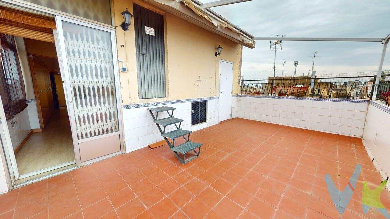 ¡Descubre tu nuevo hogar en este espectacular ático de 66 m² construidos! Situado en la novena planta de un edificio con ascensor, este piso ofrece una distribución ideal con dos acogedores dormitorios, un luminoso salón-cocina y un baño completo. La joya de la propiedad es su impresionante terraza de 20 m², donde podrás disfrutar de fabulosas vistas y momentos inolvidables al aire libre. El espacio cuenta con calefacción por radiadores eléctricos y agua caliente sanitaria mediante termo eléctrico, asegurando tu confort en cualquier época del año. Además, los armarios empotrados brindan un amplio espacio de almacenaje, manteniendo así el hogar ordenado y funcional. . La finca se encuentra en buen estado y lista para entrar a vivir. No te pierdas la oportunidad de realizar una visita virtual 360º y enamorarte de cada rincón. ¡Este ático es perfecto para quienes buscan un estilo de vida cómodo y moderno en una ubicación privilegiada!. El precio indicado no incluye impuestos, gastos de notaría, registro y honorarios de intermediación. 