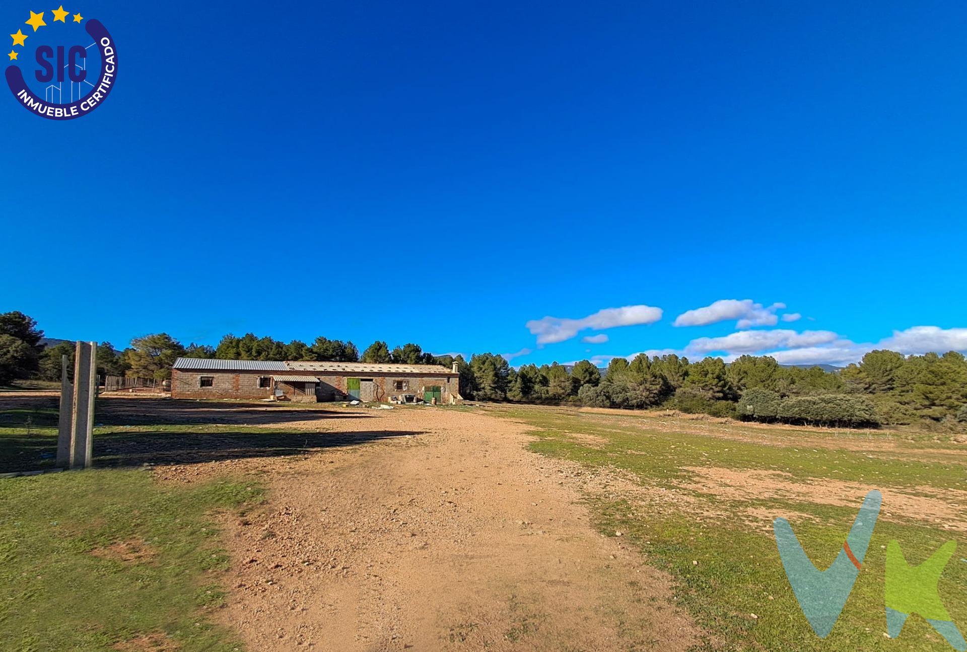 ¡Descubre esta maravilloso terreno de uso agropecuario! . Situada en un entorno natural privilegiado, esta propiedad cuenta con un terreno plano rodeado de árboles y montañas, ideal para quienes buscan tranquilidad y conexión con la naturaleza.  . Características: . - Terreno: Amplio y plano, perfecto para actividades agrícolas o ganaderas. . - Nave Agraria: Dispone de una nave de una planta, ideal para almacenamiento o como espacio de trabajo. . - Sondeo de Agua: Cuenta con un sondeo de 70 metros de profundidad dentro de la parcela, garantizando el suministro de agua para tus proyectos agropecuarios.  . Entorno: está rodeado de un paisaje natural impresionante, con árboles y montañas que ofrecen un ambiente sereno y rural. Es un lugar perfecto para disfrutar de actividades al aire libre y senderismo.  . Accesibilidad: Ubicada en una zona bien comunicada, se encuentra a poca distancia de servicios básicos y es de fácil acceso por carretera.  . ¡No pierdas la oportunidad de adquirir esta finca rústica y comenzar tu proyecto agropecuario en un entorno idílico! . Contáctanos para más información o para agendar una visita. La descripción del presente inmueble e imágenes tienen mero carácter informativo y en ningún caso carácter contractual, pudiendo ser modificados por la inmobiliaria comercializadora sin que ello implique responsabilidad alguna frente a terceros. En el precio de venta a público, esta propiedad NO incluye los gastos de adquisición (Notario, registro, gestión, honorarios, etc…).