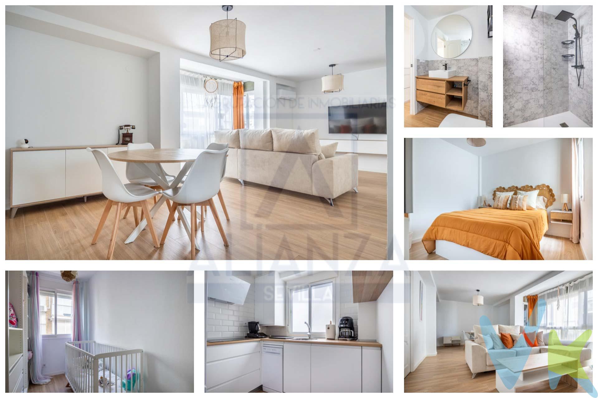 Piso en venta en Camas(Sevilla). Descubre este acogedor piso ubicado en la zona de Hiconsa en Camas. Con una superficie construida de 63.89 m²,  está completamente reformado y semi amueblado, esta propiedad se presenta como una excelente oportunidad para quienes buscan calidad y comodidad al mejor precio. Se compone de dos habitaciones, aunque originariamente tenía 3 habitaciones, con opción a volver a adaptarse según tus necesidades personales o familiares. Además, cuenta con un baño completo con diseño moderno y funcional. El inmueble es muy luminoso durante todo el día, creando un ambiente cálido y agradable. Entre sus muchas comodidades destaca su trastero privado perfecto para almacenar aquello que no utilizamos diariamente pero queremos conservar. La ubicación es inmejorable: rodeada de servicios esenciales tales como supermercados cercanos, farmacias e instalaciones deportivas y gimnasios, así como colegios públicos y privados excelentes dentro del área geográfica; ideal tanto si tienes hijos pequeños como si vives solo/a. Asimismo podrás disfrutar las áreas infantiles diseñadas especialmente pensando en los más jóvenes además contarás con paradas frecuentes del transporte público justo enfrente facilitando tu movilidad hacia cualquier parte de Sevilla capital u otras poblaciones adyacentes mediante autobuses urbanos constantes cada pocos minutos; permitiendo desplazamientos cómodos y eficaces.  Este impresionante piso está listo para entrar a vivir desde ya mismo, no pierdas la ocasión, contacta hoy mismo  y agenda tu visita. En cumplimiento de las obligaciones de información previstas Disp. final 3ª de la Ley 10/2025, de 28 de diciembre, de servicios de atención a la clientela y transparencia, así como en la normativa sectorial vigente, y RD 218/2005 de Inf. de la Junta de Andalucía, el precio indicado no incluye los gastos e impuestos inherentes a la adquisición, los cuales se desglosan estimados o con posibilidad de calcularlos a continuación; los gastos más ajustados serán dados en el D.I.A. en la visita a inmuebles, o antes. *Gastos de Notaría: La Minuta se calculará según al arancel notarial oficial: Anexo I, del Real Decreto 1426/1989, de 17 de noviembre. Enlace: notariared.com/calculadora-gastos-compra-vivienda/. *Gastos de Registro de la Propiedad: La inscripción se facturará según el arancel oficial: ANEXO I, del Real Decreto 1427/1989, de 17 de noviembre. Igual enlace anterior. *Gastos de Gestión (Gestoría): Los honorarios por la tramitación administrativa, liquidación de impuestos e inscripción registral ascienden de forma estimativa a [363 € aprox.] (IVA incluido), aunque depende de cada caso, y su dificultad. *Honorarios Agencia del Vendedor: incluidos en el PVP. *Honorarios Agencia del comprador: La agencia prestará los servicios de información, asesoramiento y acompañamiento previstos en el Encargo de Servicios y en el D.I.A. Si solicita servicios adicionales o personalizados, sus honorarios serán informados previamente, de forma individualizada y por escrito, conforme a la libertad de pactos y a la normativa vigente. *Si necesita Financiación, su banco le informará. *Impuesto sobre Transmisiones Patrimoniales (ITP): Se aplicará el tipo impositivo vigente en Andalucía (generalmente el 7%, sin perjuicio de tipos reducidos del 6%. 3,5%, etc, aplicables según las circunstancias personales del comprador o las características del inmueble). El impuesto se devenga sobre el superior entre: 1.- Valor de Referencia de Catastro; y 2.- Precio de venta. Puede calcular su situación personal en el portal oficial de la A.T. de Andalucía. enlace: juntadeandalucia.es/organismos/economiahaciendayfondoseuropeos/areas/tributos-juego/tributos/paginas/impuestos-cedidos-transmisiones.html