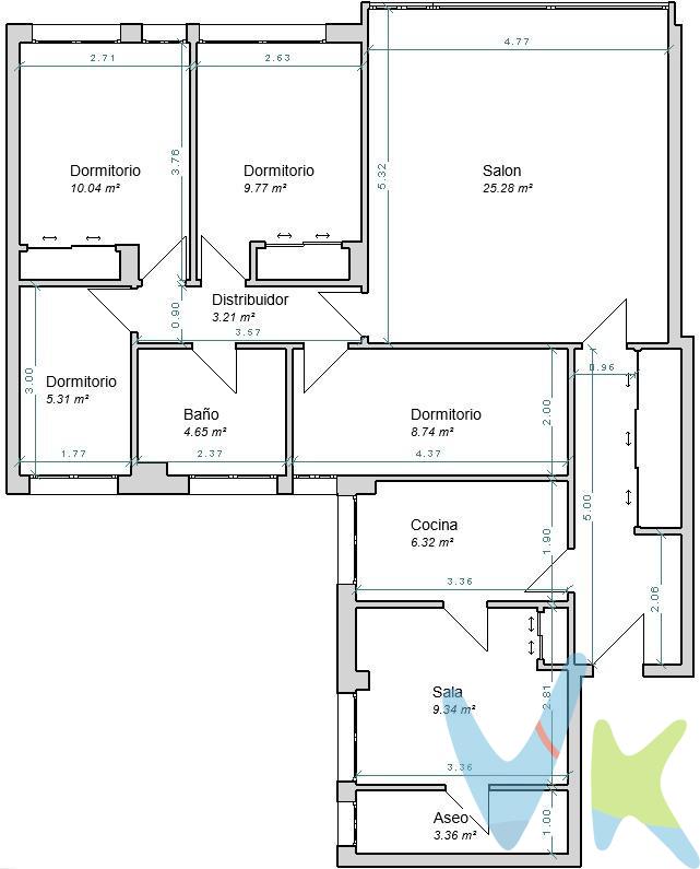 ¡Oportunidad única! 🏡 Este amplio piso de 102.66 m² está ubicado en la codiciada zona de San Felipe, Cádiz, a tan solo 50 metros del mar 🌊. La propiedad se encuentra para reformar y ofrece un gran potencial para convertirse en el hogar ideal o una inversión prometedora . Con orientación este-oeste ☀️🌙, cuenta con dos cómodas habitaciones dobles y  dos  habitaciónes sencillas que brindan amplitud y luz natural al espacio ✨.  Recibidor , Amplio salon-comedor  con gran ventanal ,cocina con despensa y sala de estar (originalmente cuarto de servicio) y lavadero .El baño es funcional pero necesita actualización , además no hay aseos adicionales, pero con la posisbilidad de hacer uno. La distribución destaca por su eficiencia: todo exterior lo que garantiza ventilación cruzada 🍃y amplitud . Situado cerca de zona de  colegios 🎓 de la Avenida Avenida principal y de la Plaza Asdrubal 📍en esta demanda área residencial donde cada rincón tiene algo especial por ofrecer ✨ . No pierda esta buena  oportunidad de adquirir esta excelente vivienda y hacer de ella su hogar . Gastos , impuestos y honorarios Agencia , no incluidos en el precio.
