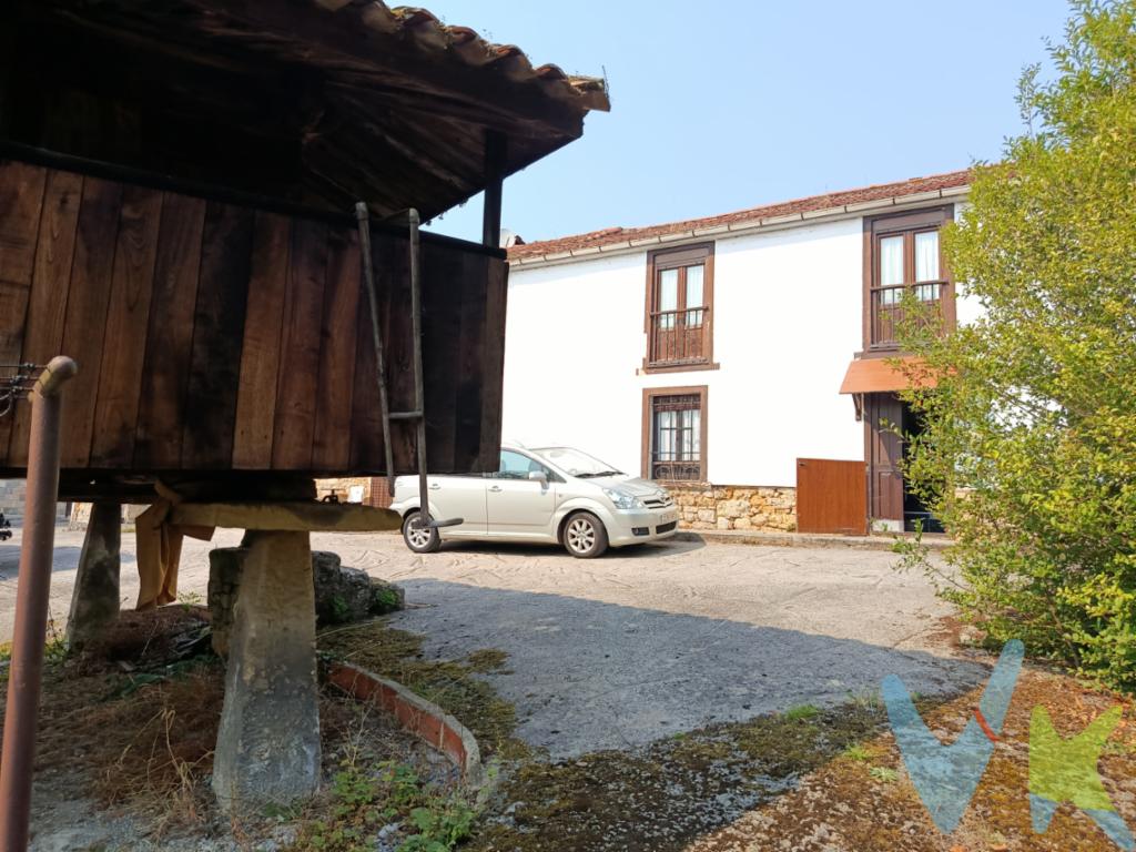 Casa pareada con hórreo en el Valle de Anes, Orvíz, casa para reformar (incluyendo estructura y tejado),  planta baja y 1ºplanta, 3 dormitorios, sala-cocina,  sala de paso en planta primera, baño con ducha, amplio garaje - almacén (posibilidad de ampliar la casa), hórreo en buen estado, y pequeño terreno en esquina 60 m2 aprox., ventanas de madera y de PVC, casa soleada, con vistas al valle de Anes, (posibilidad de finca al otro lado de la carretera, (no pegada a la casa) de 1.200 m2 opcional en unos 10.000 euros más), a 12 km de Gijón, 3 km de Noreña, perfectamente comunicada, PRECIO NEGOCIABLE,  para más información o visita solo por tlf. De acuerdo con la ley, no se incluyen en el precio otros gastos o tributos que legalmente correspondan al comprador.El consumidor tiene derecho, conforme a la normativa vigente, a disponer de información y documentación adicional relativa al inmueble y condiciones de la compraventa, accesible en la sede física de la Agencia Sabugo, en Plaza del Carmen n.º 5 BJ, o a través del correo electrónico: info@inmobiliariasabugo.com. La agencia actúa exclusivamente como intermediaria en la operación. Cualquier compraventa y sus condiciones quedan sujetas en todo caso a la aceptación expresa del vendedor del inmueble y a la posterior formalización del correspondiente contrato. El presente anuncio tiene carácter meramente informativo; la información suministrada se corresponde con la disponible a la fecha de publicación, pudiendo variar en función de las circunstancias o actualizaciones legales, contractuales y fiscales.
