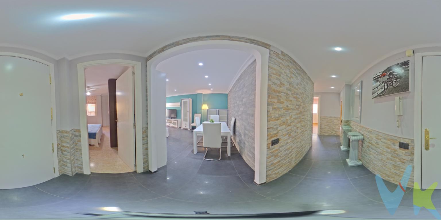  En el corazón de Oropesa del Mar-Orpesa, una joya inmobiliaria le espera. Presentamos un espléndido piso en venta ubicado en la codiciada Zona Centro, que promete ser el hogar ideal para quienes buscan comodidad y una excelente ubicación. La propiedad está situada en la primera planta de un edificio construido en 1978, que ha sido cuidadosamente mantenido y ofrece una estructura sólida y confiable.Este piso dispone de dos amplias habitaciones, perfectas para el descanso y la privacidad de sus habitantes. El espacio interior cuenta con 84 metros útiles, donde el diseño bien distribuido optimiza cada rincón para brindar confort. Además, su superficie total construida es de 118 metros, lo que permite disponer de áreas comunes amplias y luminosas.La vivienda cuenta con una terraza de 9 metros cuadrados y una de las características más destacadas del piso es el patio de uso privado, un espacio exterior ideal para disfrutar del clima mediterráneo. Adicionalmente, el inmueble incluye un práctico trastero, ubicado en el patio interior, ofreciendo un espacio extra de almacenamiento que resulta sumamente útil para mantener el orden en su hogar.La ubicación del piso garantiza una excelente comunicación gracias a su cercanía con la estación de tren y las paradas de autobús. Esta conectividad permite un acceso rápido y sencillo a diversas áreas de interés, tanto dentro como fuera de Oropesa del Mar-Orpesa. Tanto si prefiere el transporte público como el uso de su propio vehículo, desplazarse nunca será un problema.El interior del piso está completamente amueblado, incluyendo electrodomésticos de calidad que facilitan su llegada e instalación inmediata. Entrar en este hogar le permitirá disfrutar de un ambiente acogedor y completamente equipado desde el primer momento. Los muebles y electrodomésticos han sido seleccionados para asegurar funcionalidad y estilo, armonizando con el resto de la decoración del inmueble.Vivirá en una zona céntrica pero tranquila, con todos los servicios necesarios a su alcance. Tiendas, restaurantes, y lugares de ocio están a solo un paseo de distancia, permitiéndole disfrutar de una vida cómoda y sin complicaciones. La comunidad del edificio es amigable y respetuosa, brindando la oportunidad de establecer nuevas amistades y disfrutar de una convivencia amena.Este piso está diseñado para aquellos que valoran cada detalle y buscan un espacio donde su vida diaria pueda desarrollarse de manera fluida y placentera. Le ofrecemos una visita, segura de que al experimentar la calidez y potencial de este espacio, se convencerá de que ha encontrado su nuevo hogar. Aproveche esta oportunidad inigualable para invertir en una propiedad que lo tiene todo: ubicación, comodidad, estilo y accesibilidad.Nada se ha dejado al azar en este maravilloso piso en Oropesa del Mar-Orpesa. Cada elemento ha sido pensado para que disfrute de una vida plena y sin preocupaciones. No espere más para conocer este inmueble que promete superar sus expectativas. Reserve su cita y descubra su próximo hogar, el lugar donde se crearán sus mejores recuerdos. 
