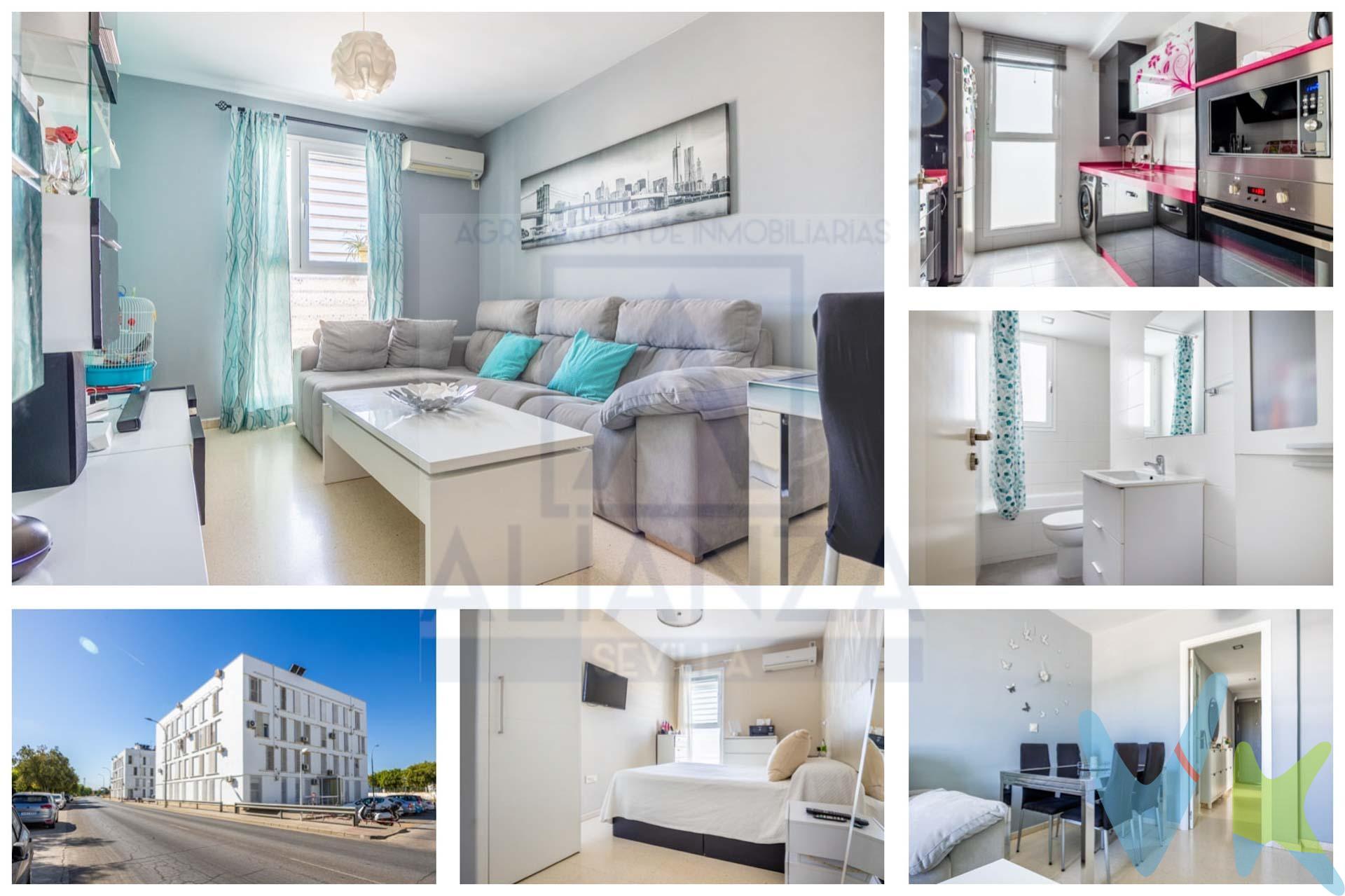 Descubre este atractivo piso de Vivienda de Protección Oficial (VPO) en venta, ubicado en la ciudad de Camas. Con una superficie construida de 68 m² y útil de 56 m², esta propiedad seminueva se presenta como una opción ideal para aquellos que buscan un hogar listo para entrar a vivir. El inmueble cuenta con dos acogedoras habitaciones  y un baño completo. Además, su privilegiada ubicación permite disfrutar del entorno exterior gracias a sus amplias ventanas que aportan luminosidad natural al interior. Adicionalmente ofrece gas ciudad lo cual garantiza comodidad energética junto con placas solares implementadas contribuyendo así también al ahorro energético mensual. Este piso incluye extras muy valorados: trastero privado perfecto para almacenamiento adicional y acceso a azotea transitable donde podrás relajarte o socializar al aire libre. La situación es inmejorable; situado cerca del colegio local, así como paradas de autobuses cercanos facilitando el transporte público hacia otras áreas. En las proximidades encontrarás centros comerciales ideales para tus compras diarias además zonas infantiles perfectas si tienes hijos pequeños. No pierdas la oportunidad de adquirir este excelente inmueble por solo €145000! Una verdadera joya inmobiliaria bien comunicada esperando ser tu nuevo hogar. En cumplimiento de las obligaciones de información previstas Disp. final 3ª de la Ley 10/2025, de 28 de diciembre, de servicios de atención a la clientela y transparencia, así como en la normativa sectorial vigente, y RD 218/2005 de Inf. de la Junta de Andalucía, el precio indicado no incluye los gastos e impuestos inherentes a la adquisición, los cuales se desglosan estimados o con posibilidad de calcularlos a continuación; los gastos más ajustados serán dados en el D.I.A. en la visita a inmuebles, o antes. *Gastos de Notaría: La Minuta se calculará según al arancel notarial oficial: Anexo I, del Real Decreto 1426/1989, de 17 de noviembre. Enlace: notariared.com/calculadora-gastos-compra-vivienda/. *Gastos de Registro de la Propiedad: La inscripción se facturará según el arancel oficial: ANEXO I, del Real Decreto 1427/1989, de 17 de noviembre. Igual enlace anterior. *Gastos de Gestión (Gestoría): Los honorarios por la tramitación administrativa, liquidación de impuestos e inscripción registral ascienden de forma estimativa a [363 € aprox.] (IVA incluido), aunque depende de cada caso, y su dificultad. *Honorarios Agencia del Vendedor: incluidos en el PVP. *Honorarios Agencia del comprador: La agencia prestará los servicios de información, asesoramiento y acompañamiento previstos en el Encargo de Servicios y en el D.I.A. Si solicita servicios adicionales o personalizados, sus honorarios serán informados previamente, de forma individualizada y por escrito, conforme a la libertad de pactos y a la normativa vigente. *Si necesita Financiación, su banco le informará. *Impuesto sobre Transmisiones Patrimoniales (ITP): Se aplicará el tipo impositivo vigente en Andalucía (generalmente el 7%, sin perjuicio de tipos reducidos del 6%. 3,5%, etc, aplicables según las circunstancias personales del comprador o las características del inmueble). El impuesto se devenga sobre el superior entre: 1.- Valor de Referencia de Catastro; y 2.- Precio de venta. Puede calcular su situación personal en el portal oficial de la A.T. de Andalucía. enlace: juntadeandalucia.es/organismos/economiahaciendayfondoseuropeos/areas/tributos-juego/tributos/paginas/impuestos-cedidos-transmisiones.html