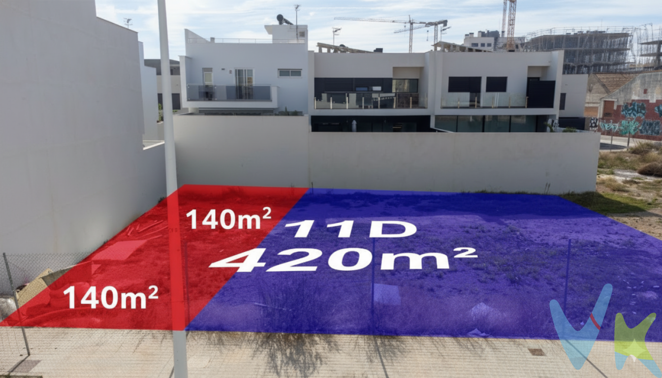 Se venden una parcelas de 140 metros cuadrados aproximados. La mas cercana a los adosados construidos.El precio de cada parcela es de 98.000EUR cada una más el 21% de IVA y los gastos de segregación, que serán a cargo de la parte compradora.La reserva de la parcela es de 3000 EUR.Las parcelas resultantes están preparadas para construir viviendas adosadas.Las fachadas son de 7 metros lineales aproximadamente.La profundidad es de 20 metros lineales aproximadamente.Edificabilidad 1.15.Fachada mínima para construir 6 metros lineales.Parcela mínima para construir 120 metros  cuadrados.En el hermoso Puerto de Sagunto, en la zona del  SUB-2 , se encuentra esta finca edificable en venta que te espera para que la descubras. Con una ubicación privilegiada y todos los servicios necesarios a tu disposición, esta propiedad es una oportunidad que no puedes dejar escapar.Desde el momento en que llegas a la finca, te darás cuenta de su potencial. Con el terreno  en una zona muy deseada en la actualidad, podrás disfrutar de privacidad y tranquilidad en un entorno natural único. Además, la finca cuenta con alcantarillado y conexión a red eléctrica, lo que facilitará cualquier proyecto que desees llevar a cabo.Imagina construir la casa de tus sueños en este lugar, a1000 metros de la playa de Puerto de Sagunto y a 1500 metros de la playa de Canet el Racó de Mar elegida como la mejor  playa de la provincia  de Valencia  y con la comodidad de tener todos los servicios al alcance de tu mano. Con la posibilidad de edificar, tendrás la libertad de diseñar y crear el espacio perfecto para ti y tu familia.Además, la finca se encuentra en una zona muy céntrica dentro del SUB-2 , lo que te permitirá desplazarte con facilidad a cualquier parte de la ciudad. Podrás disfrutar de la vida en el Puerto de Sagunto, con sus playas, su ambiente cosmopolita y todas las opciones de ocio y restauración que ofrece. No dejes pasar esta oportunidad única de adquirir esta finca edificable en una ubicación privilegiada. Ven a visitarla y déjate enamorar por sus posibilidades. Esta propiedad es ideal para aquellos que buscan un lugar para construir su hogar en un entorno tranquilo y seguro.La finca te espera con los brazos abiertos, ansiosa por mostrarte todo lo que tiene para ofrecer. No pierdas la oportunidad de convertir este terreno en el lugar donde construirás tus sueños. ¡Ven a conocer esta propiedad y descubre todas las posibilidades que tiene para ti!El precio del inmueble no incluye los honorarios de la agencia que ascienden al 3% del precio final del inmueble, (con un mínimo de 3.000EUR), ni los gastos de notaría y registro de la propiedad (que están sujetos a aranceles y varían dependiendo del precio de escrituración), ni los impuestos (que en la Comunitat Valenciana varían dependiendo del precio del inmueble y de las características personales del comprador).Por mandato expreso del propietario, comercializamos este inmueble en exclusiva, por lo que garantizamos un servicio de calidad, un trato fácil, sencillo y sin interferencias de terceros. Por este motivo, se ruega no molestar al propietario, a los ocupantes de la propiedad, a los vecinos, o conserjes del edificio o urbanización si los hubiera. Muchas gracias por su comprensión. La oferta está sujeta a cambios de precio o retirada del mercado sin previo aviso. Este anuncio en su conjunto, incluyendo textos, fotos, imágenes o cualquier otro contenido del mismo, no es vinculante dado que la información es ofrecida por terceros y puede contener errores. Se muestra a título informativo y no contractual.Si usted es agencia inmobiliaria y tiene un cliente para este inmueble, llámenos, estaremos encantados de colaborar en esta y otras operaciones.Este inmueble se vende en cuerpo cierto y las medidas expuestas en el anuncio son aproximadas.Agencia Registrada con el N.º 1844 en el Registro Obligatorio de Agentes Inmobiliarios de la Comunidad Valenciana. Puede consultar en la web de la GVA.    