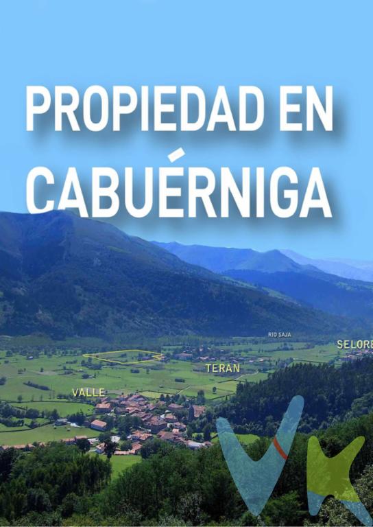 Ponemos a la venta esta parcela en Terán de Cabuerniga, compuesta por una finca urbana de 1070,9 m2 con casona de piedra de 860 m2 y otra rustica de 34.377,58 m2.Ubicada en una zona de acceso via urbana, esta parcela cuenta con una ubicación privilegiada que garantiza conveniencia y accesibilidad para futuros residentes. Imagina el encanto de un vecindario tranquilo rodeado de la belleza natural de Cabuérniga, donde cada hogar se convierte en un refugio de confort y serenidad. En el Barrio de Villanueva, un rincón lleno de historia y belleza natural que invita a los visitantes a sumergirse en su atmósfera tranquila y acogedora. Rodeado de verdes prados, bosques frondosos y montañas imponentes, este idílico enclave ofrece un refugio de paz y tranquilidad lejos del bullicio de la ciudad. Además, la red de senderos y rutas de montaña que rodea esta pacela ofrece a los amantes del senderismo y la naturaleza la oportunidad de explorar sus alrededores y descubrir paisajes de una belleza indescriptibleEsta parcela cuenta tambien con todos los servicios básicos necesarios para garantizar la comodidad y el bienestar de los futuros residentes. Desde agua y electricidad hasta alcantarillado y alumbrado público, todo está preparado.No dejes pasar esta oportunidad única de inversión en Cabuérniga.