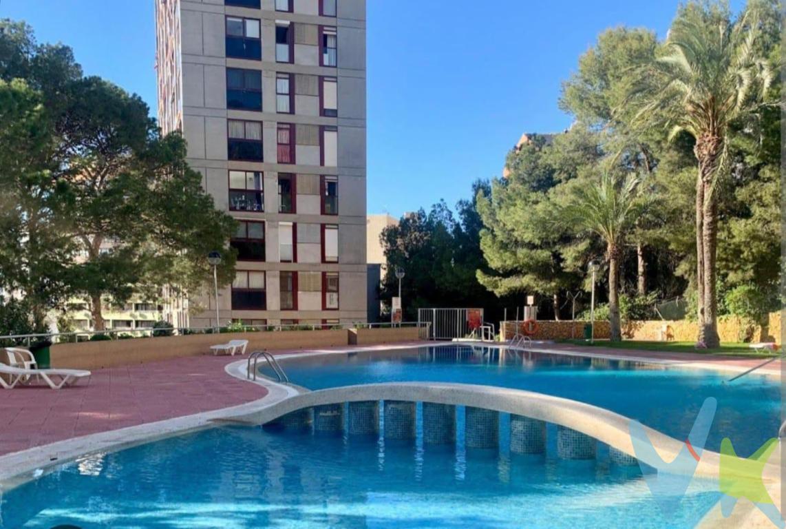  Tu nueva vida junto al mar empieza aquíImagina despertar cada mañana con la brisa marina acariciando tu rostro y las olas del Mediterráneo saludándote desde tu ventana. Así comienza cada día en este precioso piso en la playa de Benidorm, un rincón donde el sol brilla más de 300 días al año y la vida se vive sin prisas.Este acogedor hogar cuenta con 2 habitaciones luminosas, un baño completo y una cocina independiente, perfecta para preparar esas cenas veraniegas después de un día en la playa. Todo el piso está bañado por una luz natural que te envuelve desde el primer momento. Aquí no necesitas filtros: las vistas al mar lo dicen todo.Y cuando no estés disfrutando del mar, podrás relajarte en la piscina comunitaria rodeada de jardines, tomar algo en las numerosas terrazas y restaurantes cercanos, o simplemente pasear por la vibrante oferta de ocio que solo Benidorm sabe ofrecer.¿Tienes coche? No te preocupes, porque el garaje y el trastero están incluidos en el precio. Porque vivir bien también es vivir cómodo.Este piso no es solo una inversión; es un estilo de vida. Es ese refugio donde los veranos son eternos, las risas suenan más alto y cada atardecer se convierte en un recuerdo.Ven a verlo. Siéntelo. Y prepárate para quedarte.Agencia Registrada con el Nº 89 en el Registro Obligatorio de Agentes Inmobiliarios de la Comunitat Valenciana. Puede consultar en la web de la GVA.La oferta está sujeta a cambios de precio o retirada del mercado sin previo aviso. Este anuncio en su conjunto, incluyendo textos, fotos, imágenes o cualquier otro contenido del mismo, no es vinculante dado que la información es ofrecida por terceros y puede contener errores. Se muestra a título informativo y no contractual. El precio no incluye lo siguiente: Honorarios de la agencia inmobiliaria, impuestos (IVA, ITP) y otros gastos de la Compraventa (notaria, gestoría y registro). Por mandato expreso del propietario, comercializamos este inmueble en exclusiva, lo que le garantiza el acceso a toda la información, a un servicio de calidad, un trato fácil, sencillo y sin interferencias de terceros. Por este motivo, se ruega no molestar al propietario, a los ocupantes de la propiedad o a los vecinos. Muchas gracias por su comprensión. Si usted es agente inmobiliario y tiene un cliente para este inmueble, llámenos: estaremos encantados de colabora