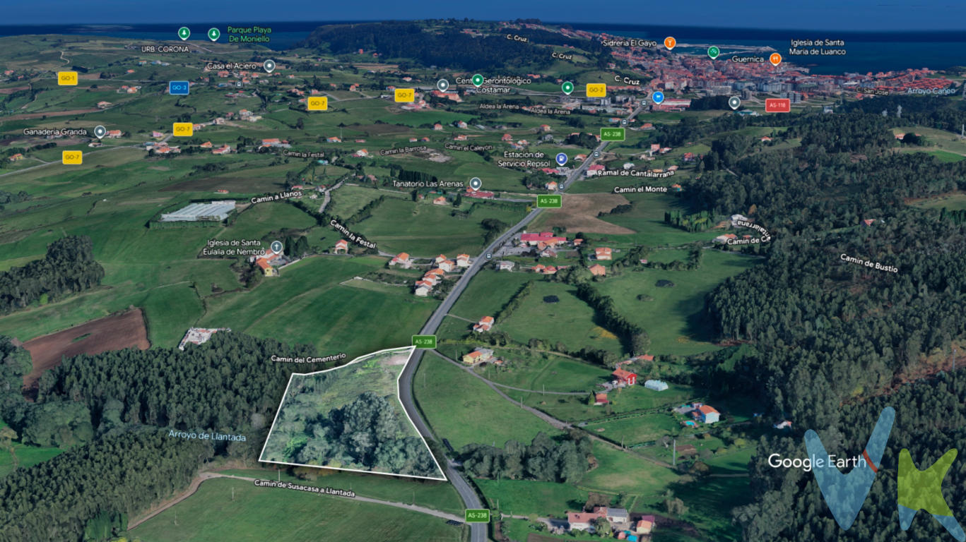 ¿Buscas rentabilidad en la costa asturiana? Presentamos una oportunidad única en Llantada (Gozón). No es solo una finca, es un proyecto residencial viable en una de las zonas con más demanda del Principado.Datos clave para el desarrollo:Ubicación estratégica: Tranquilidad rural a minutos de Luanco, con conexión rápida a Avilés y Gijón. Ideal para promotores que busquen un producto exclusivo de \"Lujo Rural\".Entorno: Los casi 16.000 m² totales garantizan que las viviendas disfruten de una privacidad absoluta y vistas despejadas, un valor añadido incalculable para el cliente final.Parcela A: 4.120 m² (Ejemplo de amplitud y privacidad).Viabilidad técnica: Capacidad para parcelar en 3 unidades independientes.Superficie edificable: 9.087 m² dentro del Núcleo Rural.¿Desea recibir más información o visitar la finca? No dude en contactarnos para conocer de cerca todo el potencial de esta propiedad.PRECIO DE VENTA SIN GASTOS NI IMPUESTOS INCLUIDOS: El precio de venta no incluye gastos de notaría, registro de la propiedad, gestoría, ni el Impuesto de Transmisiones Patrimoniales (ITP) o el IVA/AJD.     