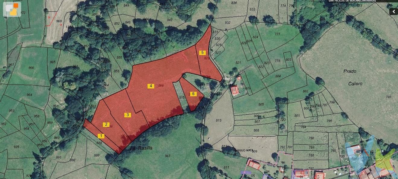 Se vende magnífico conjunto de parcelas de uso agrario y pastoreo en el idílico entorno de la Mies de Santa Olalla, en la zona conocida como El Serañal (San Felices de Buelna). Una propiedad ideal tanto para explotación ganadera o agrícola, como para recreo en un entorno natural inigualable. 📍 Características Principales:. •	Superficie total: Algo más de 13.000 m² (el equivalente tradicional a unos 73 carros de tierra). •	Topografía: Terreno completamente llano, cómodo y rodeado de una frondosa vegetación autóctona. •	Agua propia: La finca cuenta con 2 manantiales propios en su interior y linda directamente con el pintoresco arroyo Barcenal, garantizando suministro de agua natural todo el año. •	Uso del suelo: Agrario y pastoreo. 🌟 Puntos Fuertes y Conectividad:. •	Acceso impecable: Llegada directa y cómoda hasta la misma finca a través de una pista de hormigón, apta para todo tipo de vehículos y maquinaria. •	Servicios cercanos: Junto a la entrada de la finca se ubica una edificación que ya dispone de luz. Además, la propiedad se encuentra a tan solo 300 metros del núcleo de viviendas, lo que facilita cualquier gestión de servicios. •	Entorno: Una zona sumamente tranquila, pero con la ventaja de estar a un paso de la población. Ideal para: Proyectos agrícolas, pastoreo de ganado, cría de animales, huertos ecológicos o simplemente como una gran inversión para disfrutar de la naturaleza de Cantabria con la comodidad de un acceso inmejorable. 