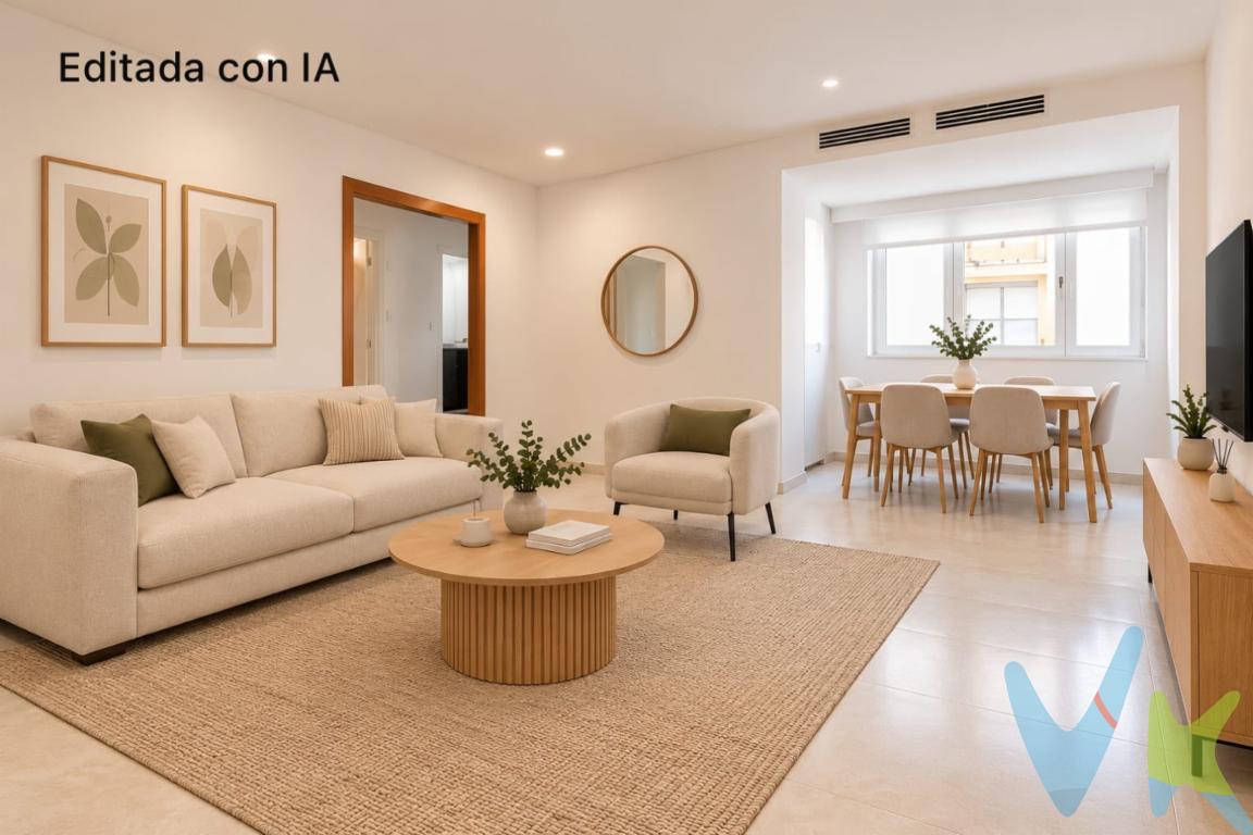 Junto a Blasco Ibañez, con ASCENSOR, 3 habitaciones, cerca playa de ValenciaOportunidad para inversión o para vivir en una de las avenidas más conocidas y demandadas de Valencia: Avenida Blasco Ibáñez, una ubicación privilegiada rodeada de todos los servicios, junto al centro de salud del Alguer, zona de universidades, comercios, transporte público, zonas verdes y todo lo necesario para el día a día.La vivienda dispone de 3 habitaciones, baño completo, cocina independiente, salón-comedor y trastero, ofreciendo un espacio cómodo y funcional tanto para vivir como para invertir.El edificio cuenta con ascensor, aportando mayor comodidad y accesibilidad.Destaca especialmente su excelente ubicación al lado de la Avenida Blasco Ibáñez, una zona con gran vida, perfectamente comunicada y con alta demanda tanto residencial como de alquiler. A un paso de la estación de metro del Cabanyal, en el barrio Beteró y a escasos 20 minutos andando de la playa de la Malvarrosa de Valencia, con todo el ambiente del Cabanyal y la inversión que eso supone.Sé el primero en llamarnosSi tienes que vender antes tu vivienda, llámanos y te asesoramos cómo hacerlo para además tener los mínimos gastos posibles y todas las garantías.Agencia Registrada con el nº00516 en el Registro Obligatorio de Agentes Inmobiliarios de la Comunidad ValencianaPor mandato expreso del propietario, COMERCIALIZAMOS ESTE INMUEBLE EN EXCLUSIVA, lo que le garantiza el acceso a toda la información, a un servicio de calidad, un trato fácil, sencillo y sin interferencias de terceros. Por este motivo, se ruega NO MOLESTAR AL PROPIETARIO, a los ocupantes de la propiedad o a los vecinos. Muchas gracias por su comprensión.La oferta está sujeta a cambios de precio o retirada del mercado sin previo aviso. Este anuncio en su conjunto, incluyendo textos, fotos, imágenes o cualquier otro contenido de este, no es vinculante dado que la información es ofrecida por terceros y puede contener errores. Se muestra a título informativo y no contractual.El precio del inmueble no incluye los honorarios de la agencia que ascienden al 4%+IVA del precio final del inmueble, ni los gastos de notaría y registro de la propiedad (que están sujetos a aranceles y varían dependiendo del precio de escrituración), ni los impuestos (que en la Comunitat Valenciana varían dependiendo del precio del inmueble y de las características personales del comprador).Esta propiedad se pone a la venta con toda la documentación comprobada y en regla, por lo que ofrecemos GARANTIAS a los compradores.