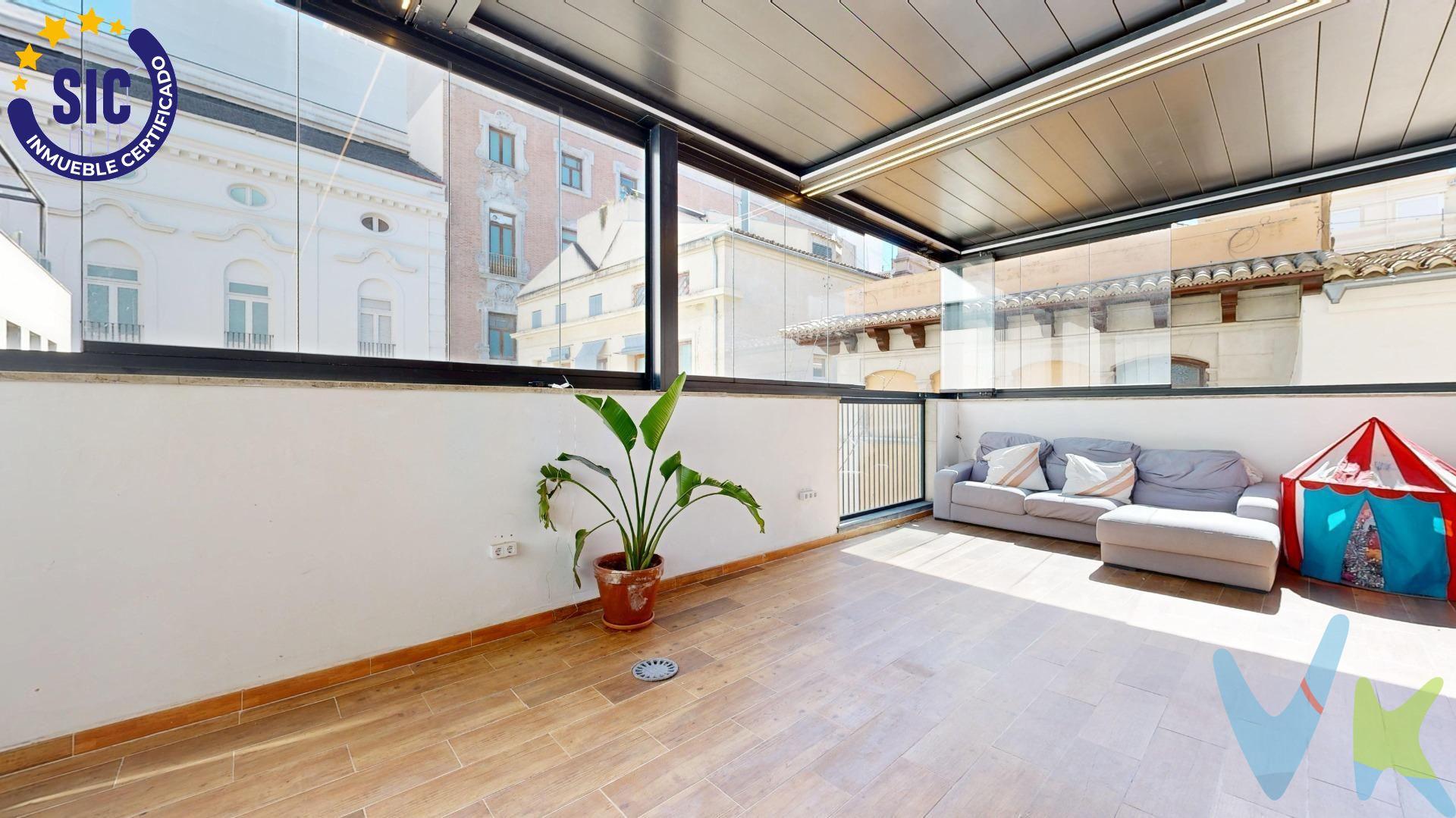 ¡Descubre tu hogar en el corazón de Valencia!. Magnífica finca de diseño (2008) en zona peatonal tranquila, cerca de Calle de la Mar, Plaza Tetuán, Capitanía General, El Corte Inglés, Calle Colón y el río Turia. Disfruta de todo lo que la ciudad ofrece: transporte público, colegios, comercios, centros médicos y ocio a un paso de casa. La propiedad cuenta con sótano, planta baja, dos plantas altas y una espectacular terraza privada de 37 m² con pérgola bioclimática, ideal para relajarte o recibir amigos. Todas las plantas están comunicadas por ascensor interior y elegante escalera de mármol. Incluye amplio salón, cocina equipada, habitación principal con baño en suite y chimenea, dos habitaciones adicionales, baño completo, aire acondicionado, suelos de mármol y parquet, armarios empotrados lacados, plaza de garaje y trastero. Vivir en el centro de Valencia te permite combinar confort, diseño y ubicación inmejorable. ¡No dejes pasar esta oportunidad! Contáctanos hoy mismo para programar tu visita y descubrir tu nuevo hogar. Anuncio informativo sin valor contractual. Precio no incluye honorarios de la agencia, impuestos, tasación, notaría ni registro. Discover your home in the heart of Valencia!. Magnificent designer building (2008) in a quiet pedestrian area, close to Calle de la Mar, Plaza Tetuán, Capitanía General, El Corte Inglés, Calle Colón, and the Turia River. Enjoy everything the city has to offer: public transportation, schools, shops, medical centers, and entertainment just steps from your doorstep. The property features a basement, ground floor, two upper floors, and a spectacular 37 m² private terrace with a bioclimatic pergola, ideal for relaxing or entertaining friends. All floors are connected by an internal elevator and elegant marble staircase. It includes a spacious living room, equipped kitchen, master bedroom with en-suite bathroom and fireplace, two additional bedrooms, a full bathroom, air conditioning, marble and parquet floors, lacquered built-in wardrobes, a parking space, and a storage room. Living in the center of Valencia allows you to combine comfort, design, and an unbeatable location. Don't miss this opportunity! Contact us today to schedule your visit and discover your new home. This listing is non-contractual. The price does not include agency fees, taxes, appraisal fees, notary fees, or registration fees.