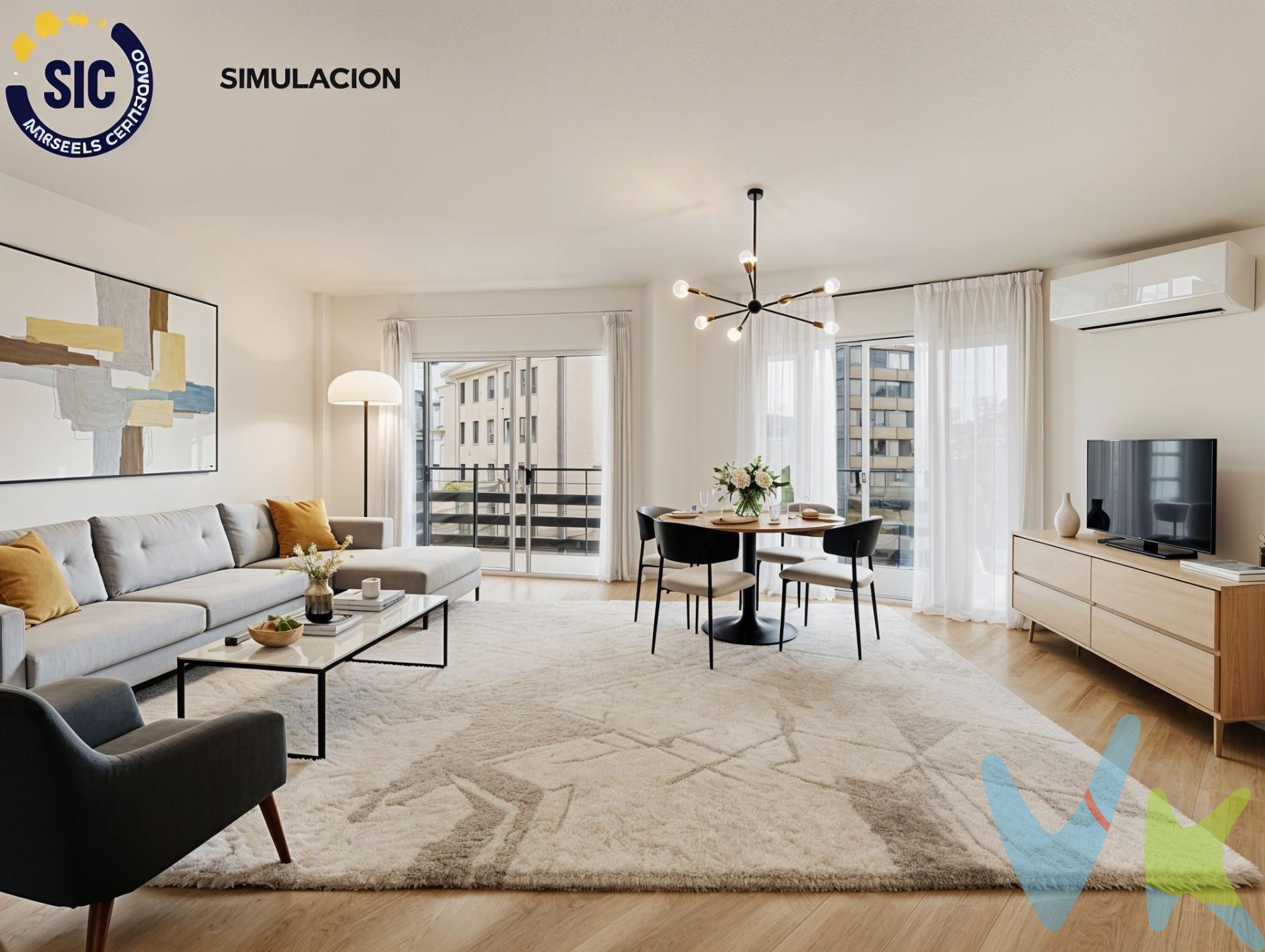 Te presentamos una excelente oportunidad en el corazón de Valencia: una vivienda amplia, luminosa y con vistas despejadas, ubicada en el consolidado barrio de La Roqueta-Extramurs, una de las zonas más demandadas de la ciudad. Situada a pocos minutos caminando de la Estación del Norte y de la Plaza de España, la vivienda disfruta de una ubicación privilegiada, rodeada de todos los servicios: transporte público, comercios, supermercados, colegios, restaurantes y zonas de ocio. La propiedad cuenta con 108 m² construidos según Catastro y se encuentra en una sexta planta, lo que le proporciona una magnífica entrada de luz natural durante todo el día, ventilación cruzada y agradables vistas despejadas. Uno de sus grandes atractivos es su espectacular balcón perimetral, que rodea gran parte de la vivienda y aporta amplitud, luminosidad y una conexión continua con el exterior. Distribución:. Recibidor de entrada. 3 habitaciones, dos de ellas dobles y con acceso directo al balcón. 1 baño completo y 1 aseo. Salón-comedor amplio y muy luminoso con salida al balcón. Cocina independiente equipada, con práctica alacena para almacenamiento extra. La vivienda se encuentra en buen estado y lista para entrar a vivir, aunque también ofrece múltiples posibilidades de actualización o redistribución gracias a su distribución y metros. Ideal tanto para familias que buscan vivir en el centro de Valencia con amplitud y luz natural, como para inversores que valoran una ubicación con alta demanda y gran potencial. Pocas viviendas reúnen características tan atractivas en Extramurs: altura, luz, vistas despejadas, espacio exterior y ubicación estratégica. No dejes pasar esta oportunidad. Contacta para más información o para concertar una visita. VENTA:. PVP 410.000€. Gastos e impuestos no incluidos en el precio. La compra conlleva impuestos y gastos de formalización para el comprador. A título orientativo se informa que en segundas transmisiones el ITP con carácter general en Valencia es del 10%, pudiendo existir otros tipos impositivos atendiendo a las circunstancias personales del comprador u otras circunstancias previstas legalmente. Base imponible del impuesto el mayor valor entre el precio de compraventa, la tasación o el valor de referencia catastral. En cuanto a los gastos de notaría y registro, en su caso, suelen oscilar aprox; entre 1,5% y 2,5% (aranceles variables según precio, n.º de copias y complejidad). El comprador elige. notario. Si el comprador precisase de hipoteca: tasación, condiciones y costes bancarios serán según entidad elegida por el comprador, así como los gastos de gestoría, y cualesquiera otros gastos inherentes a la formalización de la compraventa que legalmente correspondan a la parte compradora, salvo pacto expreso en contrario con el vendedor. El consumidor tiene, conforme a la normativa vigente, a su disposición información y documentación adicional relativa al inmueble y condiciones de la compraventa, que podrá ser consultada en C/Joaquín Costa 4, bajo 46005 Valencia. Honorarios de mediación inmobiliaria a cargo del COMPRADOR: (3% del precio final de venta más IVA (21%), salvo otro pacto.); y de VENDEDOR (según acuerdo con el mismo). Se informa al consumidor que la agencia actúa como intermediaria inmobiliaria en la operación, estando cualquier eventual compraventa y sus condiciones sujeta a la aceptación expresa del propietario-vendedor y a la posterior formalización del correspondiente contrato.