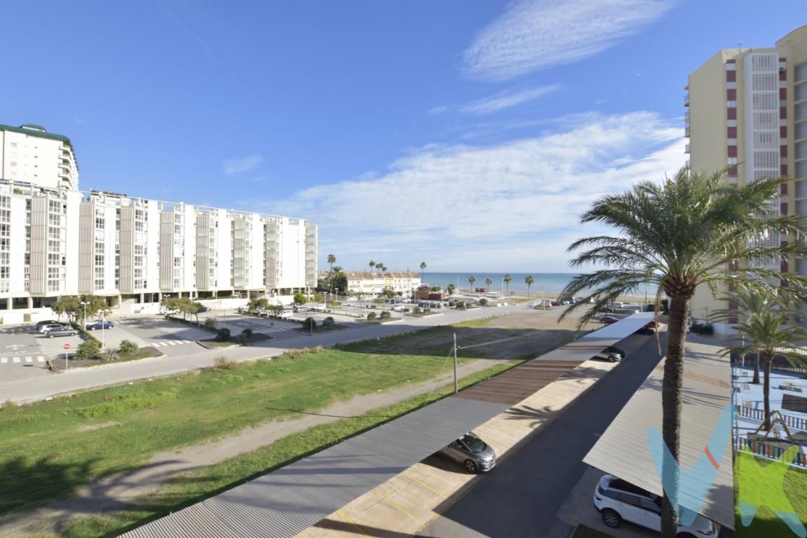 Te proponemos este apartamento en la Urbanización Mar Plata donde las vistas al mar y el sonido de las olas harán que tu vida sea más tranquila y pausada. La vivienda ofrece un espacio cómodo y acogedor, perfecto para vivir todo el año o en vacaciones, cuenta con tres habitaciones, cocina independiente y salón amplio con salida a una terraza orientada al Este que invita a disfrutar de los amaneceres y de la brisa del mar. La urbanización cuenta con piscina comunitaria y pistas de pádel, además de acceso directo a la playa. A 20 minutos de Valencia y a 5 minutos del municipio de El Puig, muy bien comunicada ya que dispones de Línea 112 de autobús. ¿Visitamos?¿Te gustaría enterarte en primicia de nuestros inmuebles en alquiler y venta? En VIVEKU.ES los publicamos con unos días de antelación.Contamos con 30 años de experiencia acreditada y nuestro objetivo es garantizarle un servicio de compra humano, ético, de calidad, fácil y seguro. Nuestro equipo lo integran agentes con la titulación AIR (Agente Inmobiliario Registrado) y Agentes Certificadores de la categoría Premium en certificación de inmuebles y debidamente registrados en el Registro de Agentes de Intermediación de la CV (RAICV 0743). Consulte en nuestras reseñas de Google lo que opinan los clientes que ya han trabajado con nosotros.El precio del inmueble no incluye los honorarios de la agencia que ascienden al 3% del precio final del inmueble más el 21% de IVA, ni los gastos de notaría y registro de la propiedad (que están sujetos a aranceles y varían dependiendo del precio de escrituración), ni los impuestos (que en la Comunidad Valenciana varían dependiendo del precio del inmueble y de las características personales del comprador).