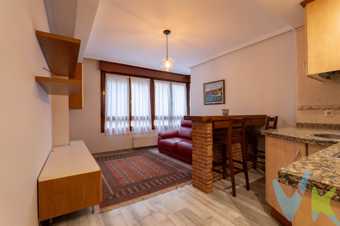 Un apartamento céntrico , a escasos 15 minutos caminando de la playa de San Lorenzo, al lado justo del colegio de la inmaculada y en un estado de conservación excelente , listo para entrar a vivir.......¿Te suena bien todo esto?....Pues estás de enhorabuena.Tenemos esta propiedad distribuida en un dormitorio, cocina-salón y un baño.Es un apartamento totalmente funcional con huecos muy bien distribuidos que te permitirán organizarte en tu día a día y mejorar tu calidad de vida.La propiedad se encuentra en un buen edificio moderno sin barreras arquitectónicas, ascensor y ademas en el precio va incluido un cuarto trastero.Tanto si eres una persona soltera o una pareja tendrás la posibilidad de hacer tu sueño realidad , bien como primera vivienda o como inversión.Su cercanía al centro, posibilitando que te desplazes caminando sin ningún problema.La oferta de colegios, centro comercial y demás servicios hacen que esta sea una apuesta inmejorable.No dejes pasar esta oportunidad y llámanos para informarte.Estaremos encantados de poder ayudarte.Se informa a los interesados que el precio de venta indicado no comprende los honorarios de la agencia inmobiliaria a cargo del comprador, el Impuesto de Transmisiones Patrimoniales (ITP) ni los gastos asociados a la compraventa (notaría, registro de la propiedad y otros). 